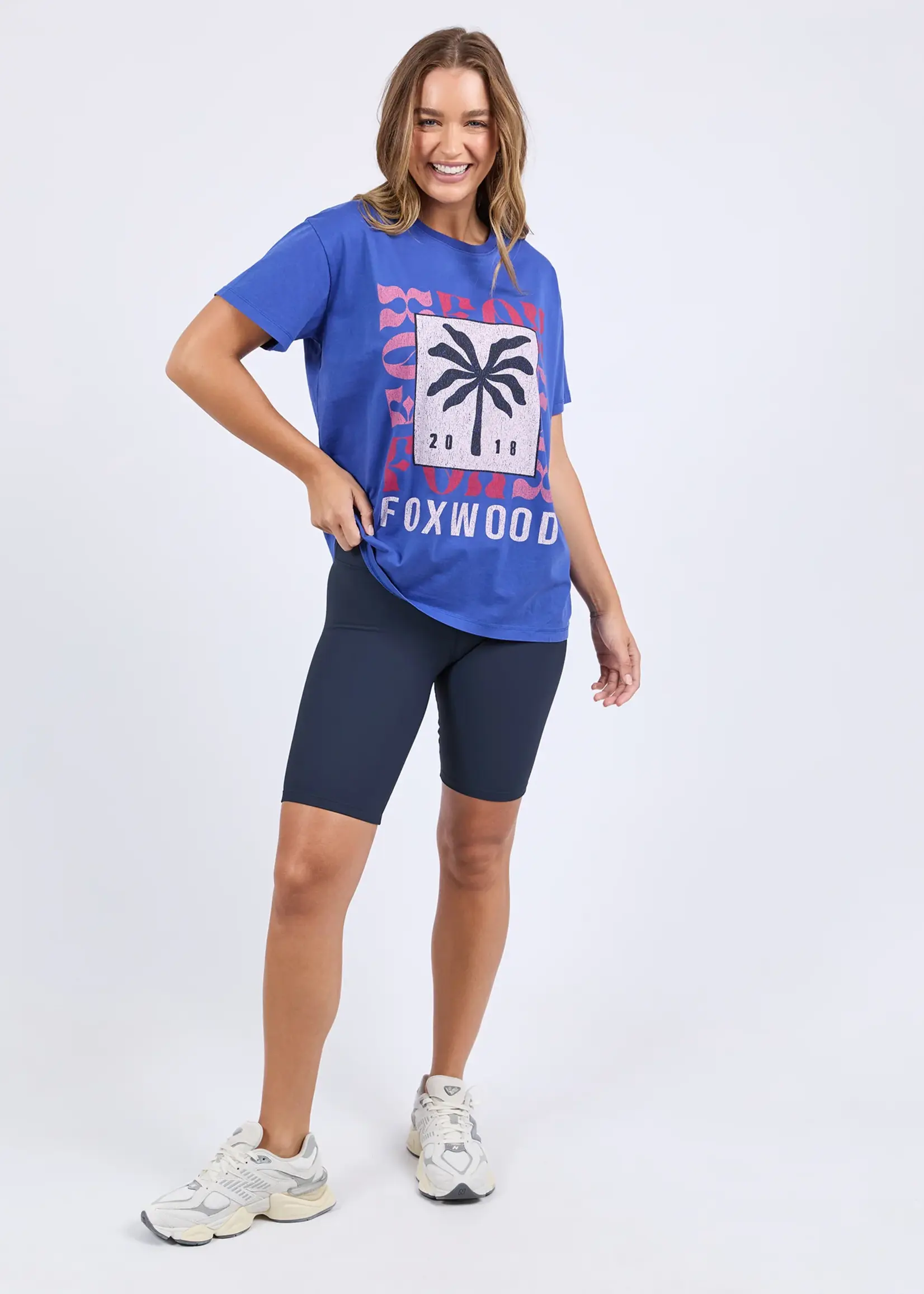 Foxwood Laze Tee - Blue
