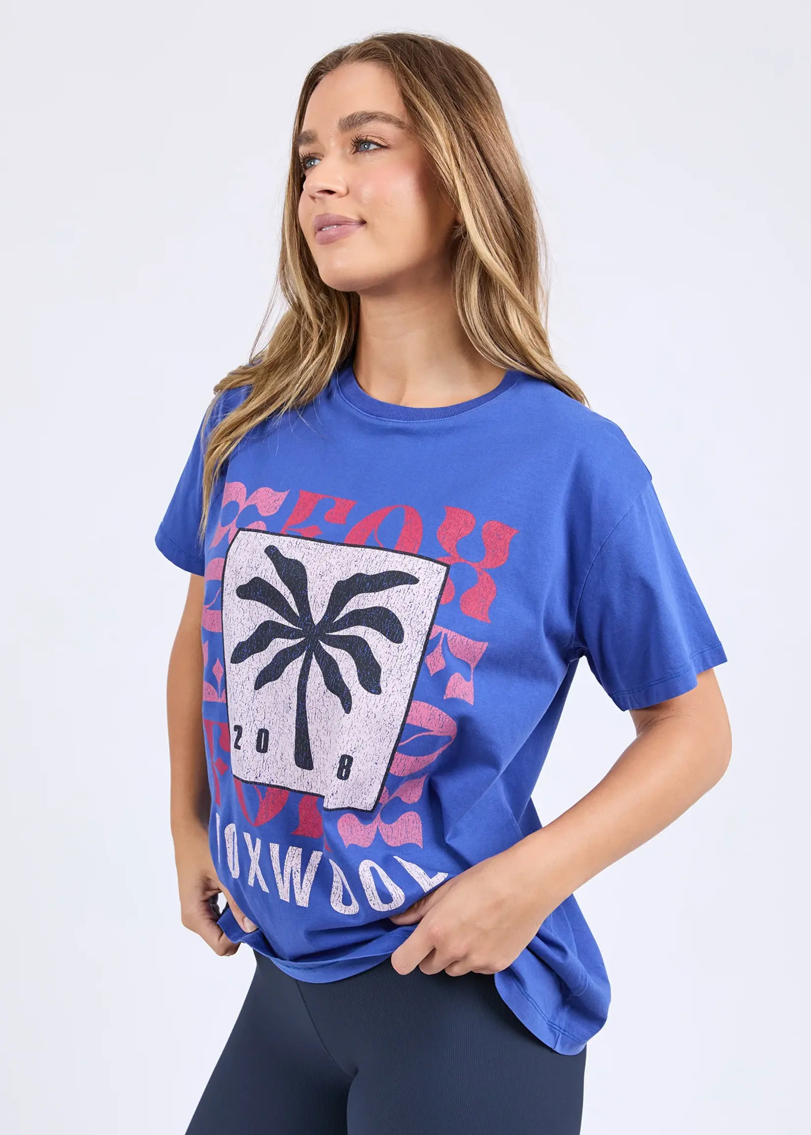 Foxwood Laze Tee - Blue