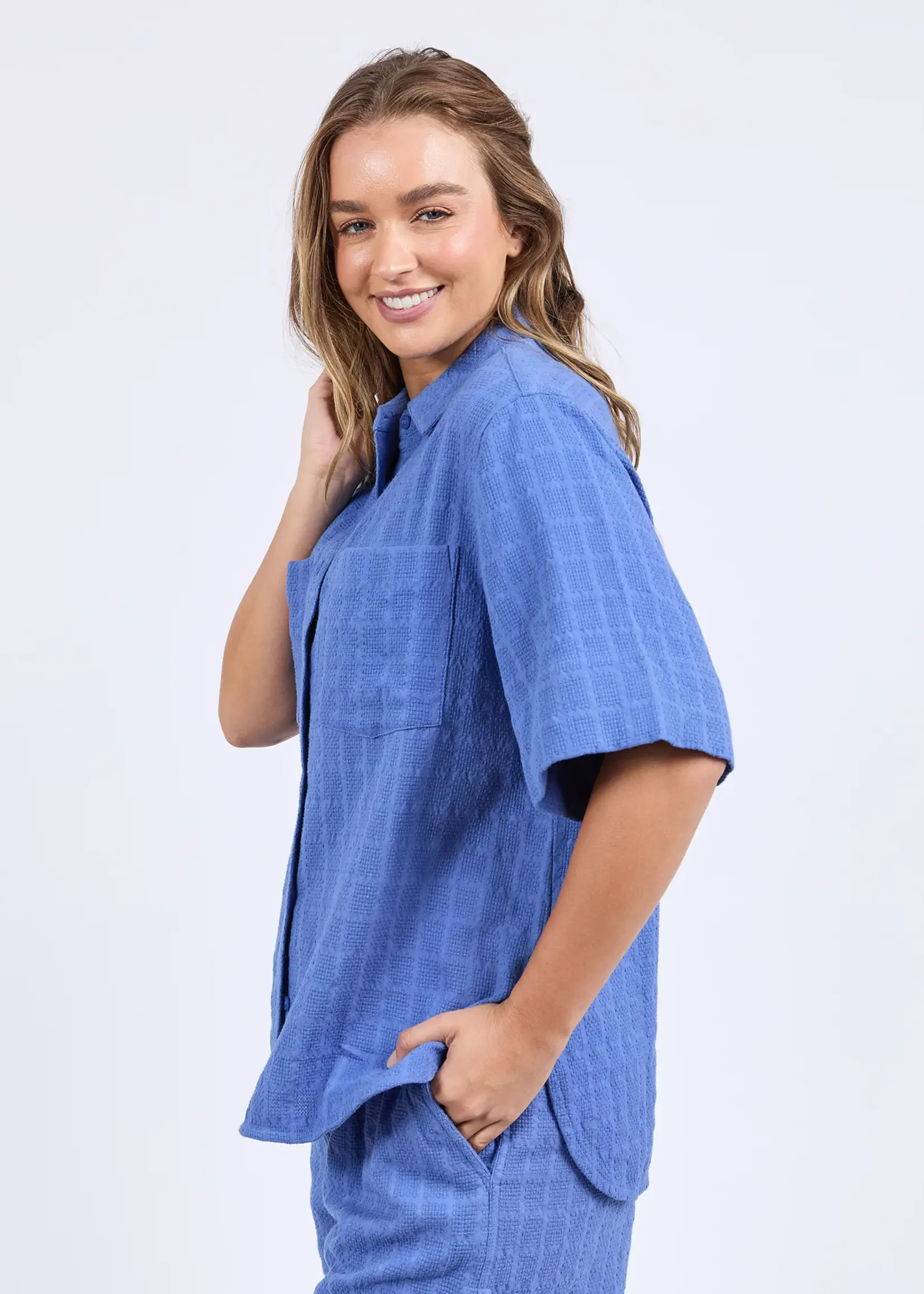 Foxwood Getaway Shirt - Blue