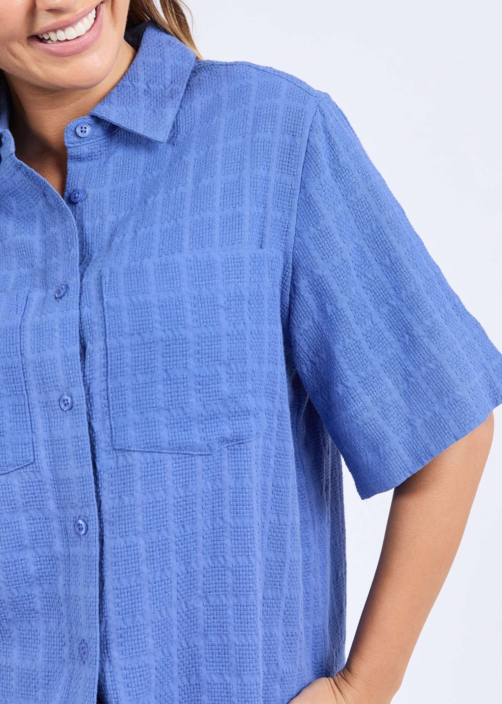 Foxwood Getaway Shirt - Blue