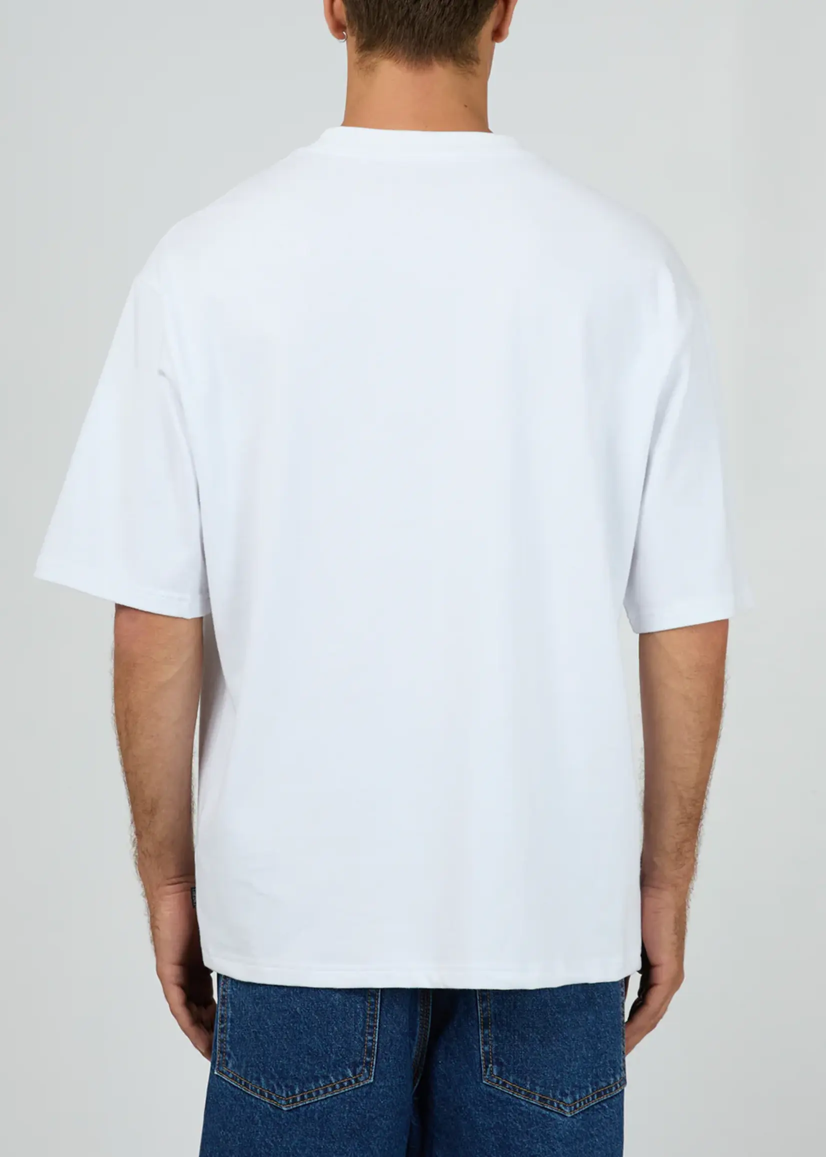 Classic Emb Tee - White