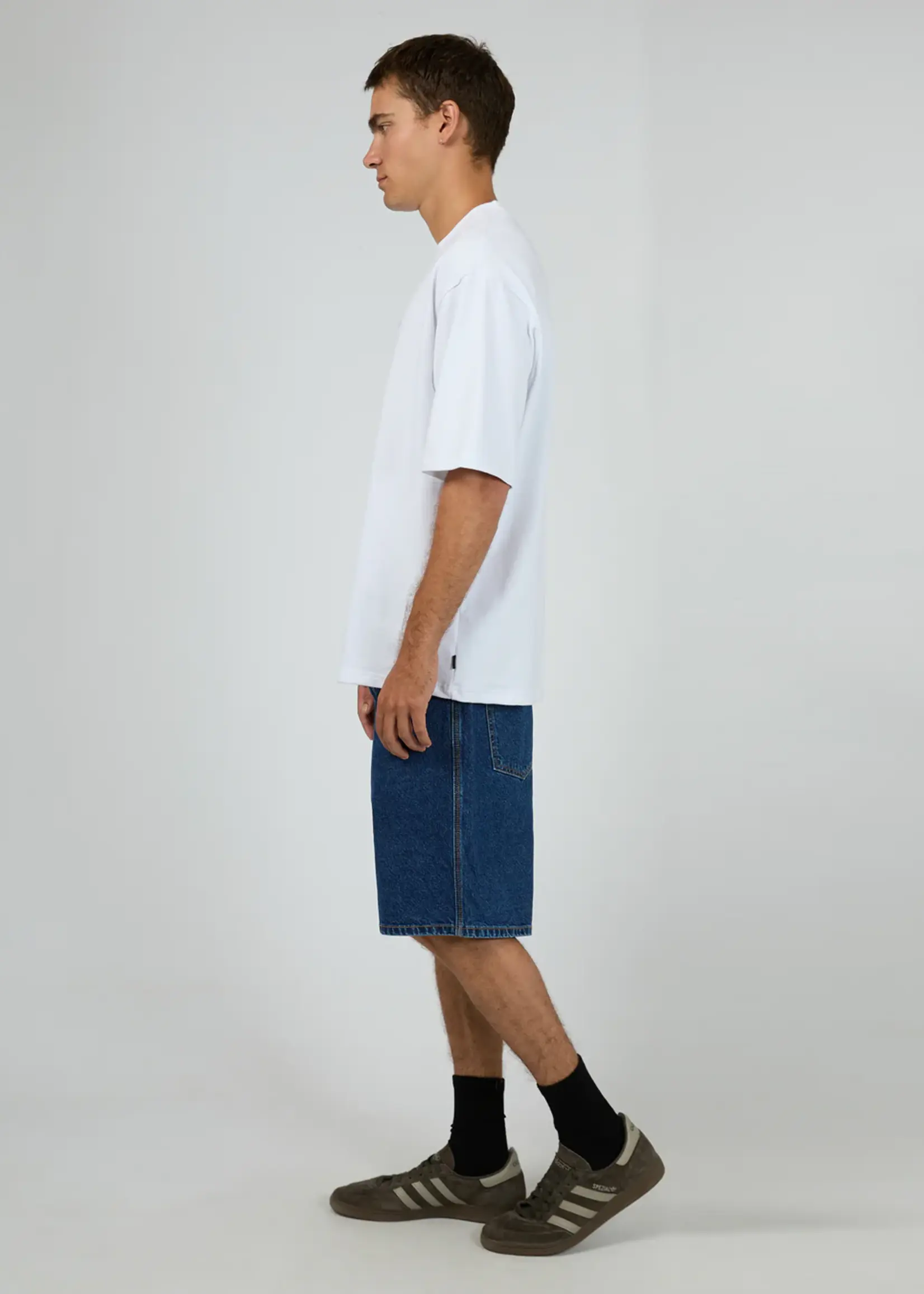 Silent Theory Classic Emb Tee - White