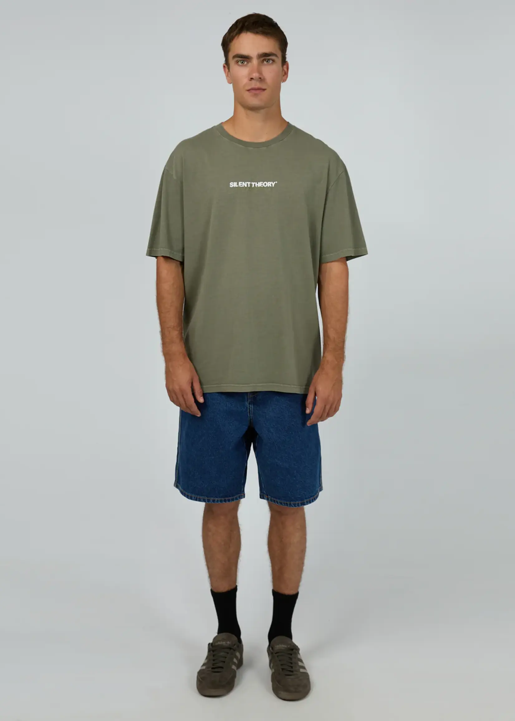 Silent Theory Stayin Ahead Tee - Olive