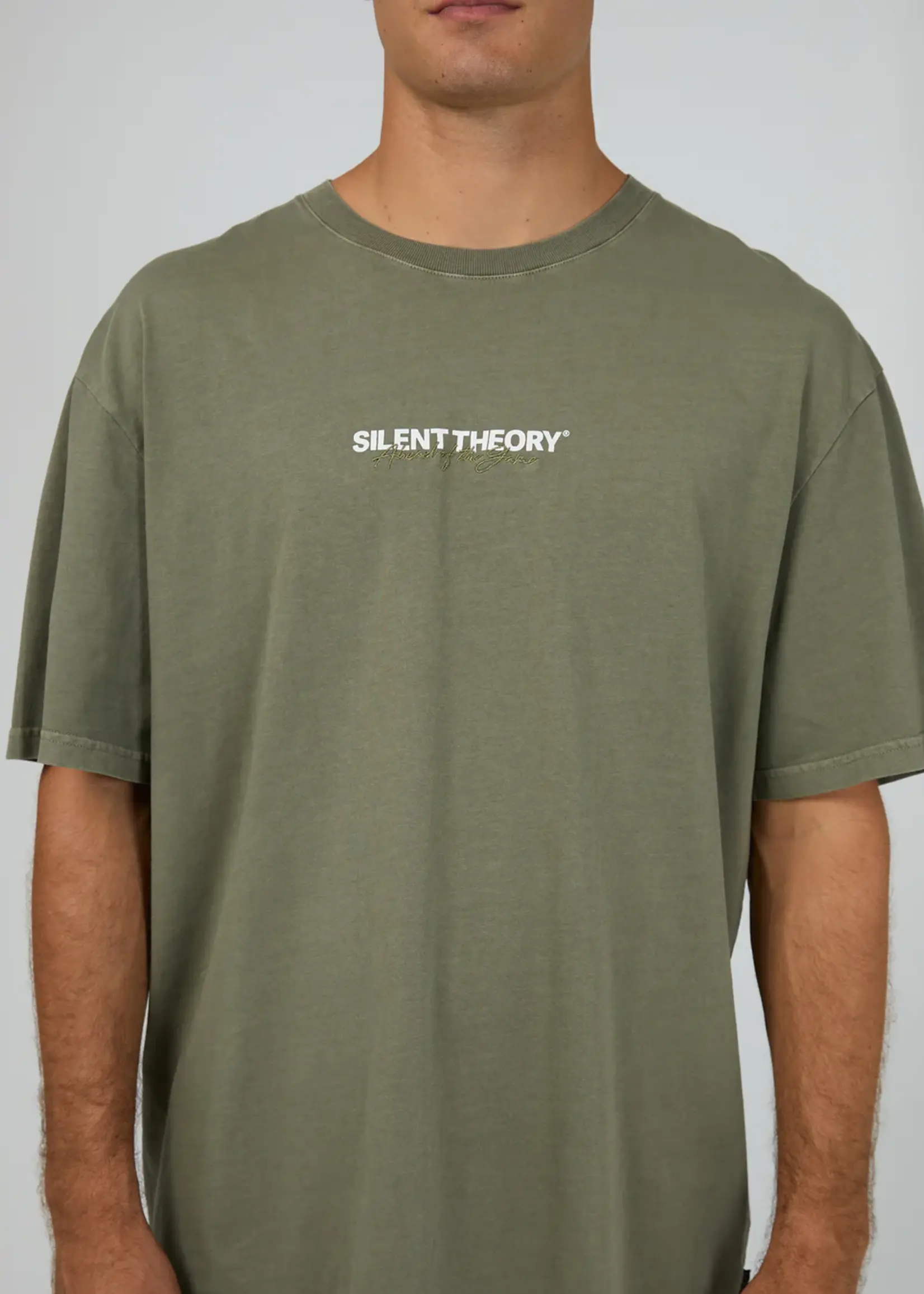 Silent Theory Stayin Ahead Tee - Olive