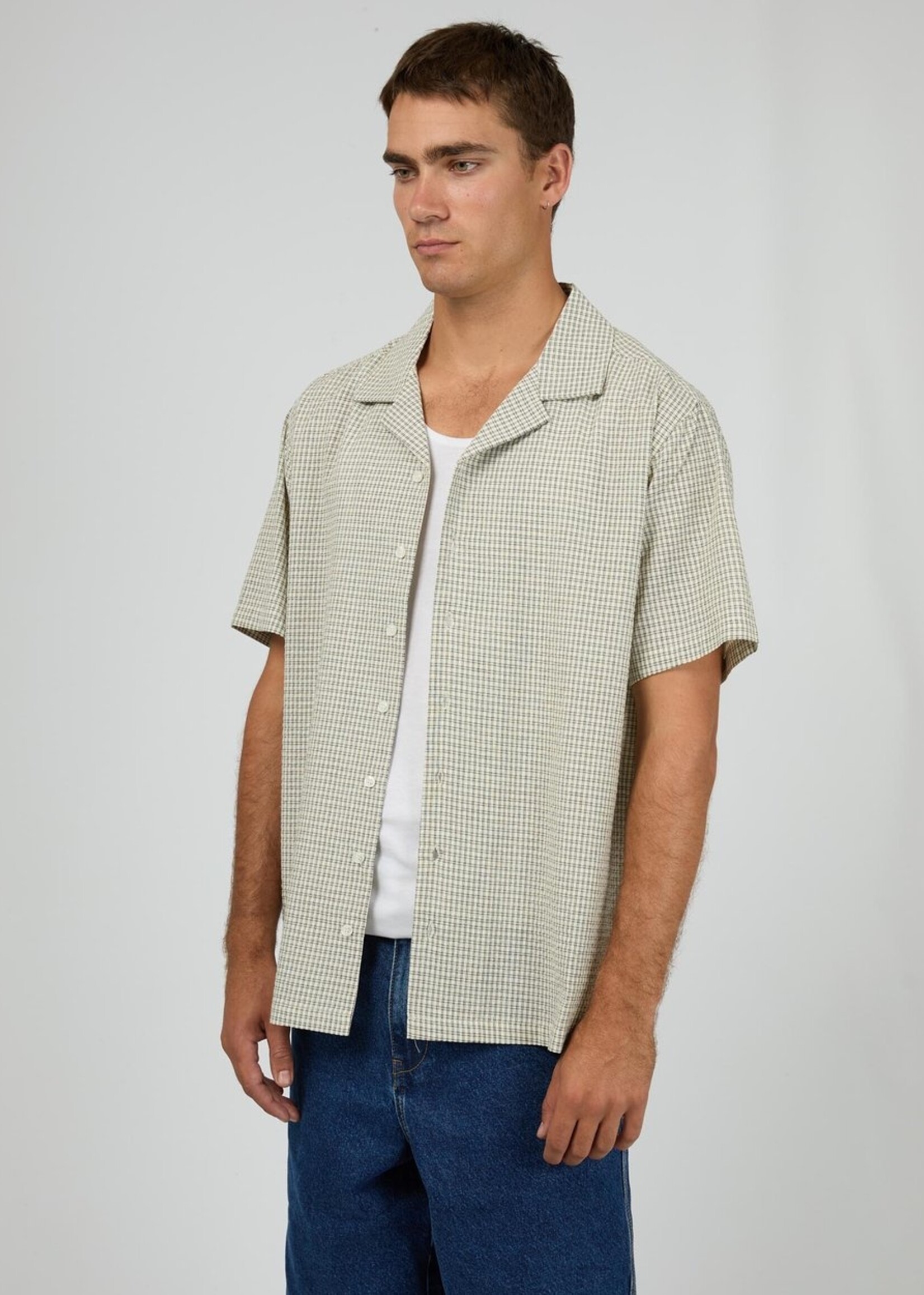 Silent Theory Flinders SS Shirt - White