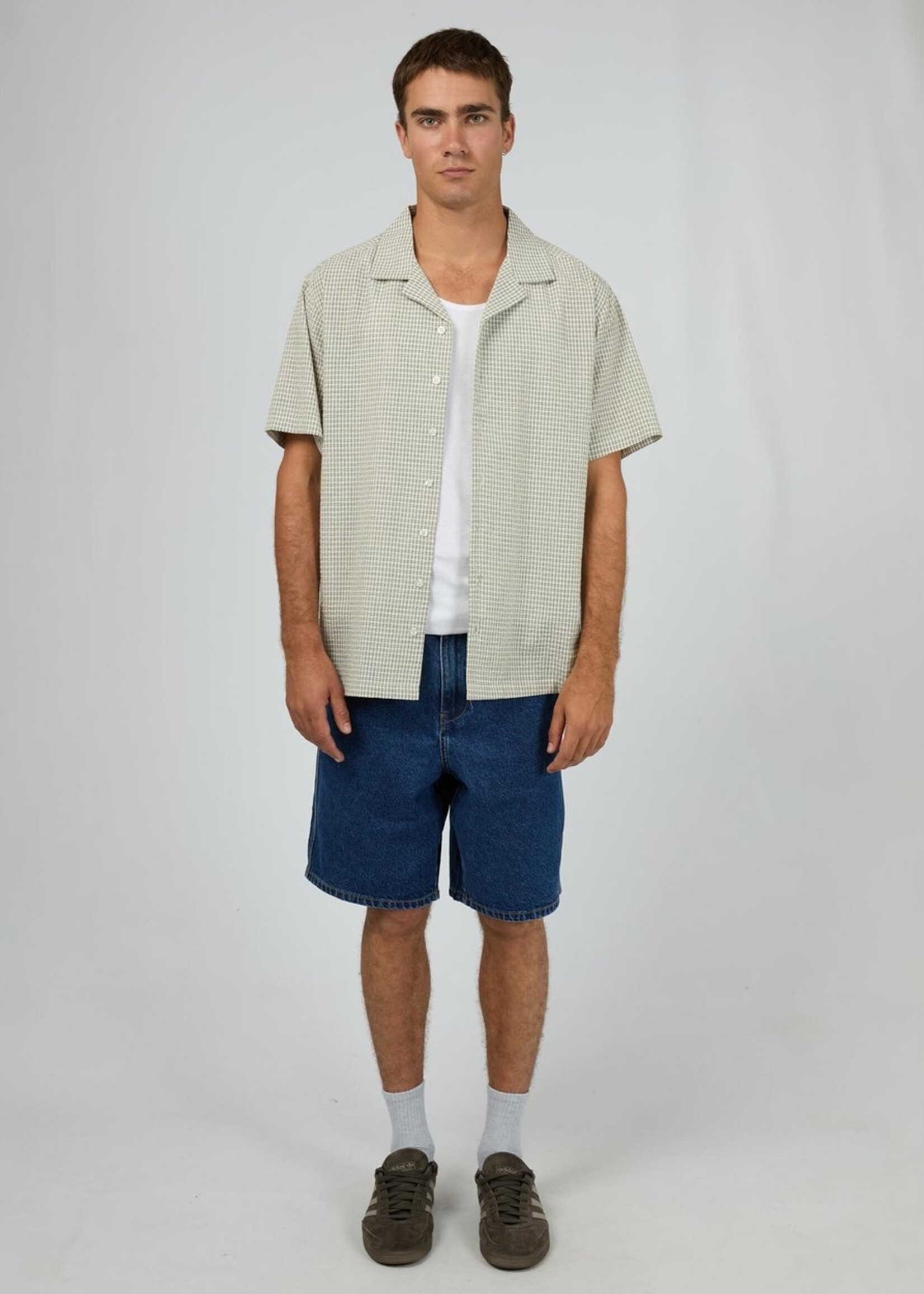 Silent Theory Flinders SS Shirt - White