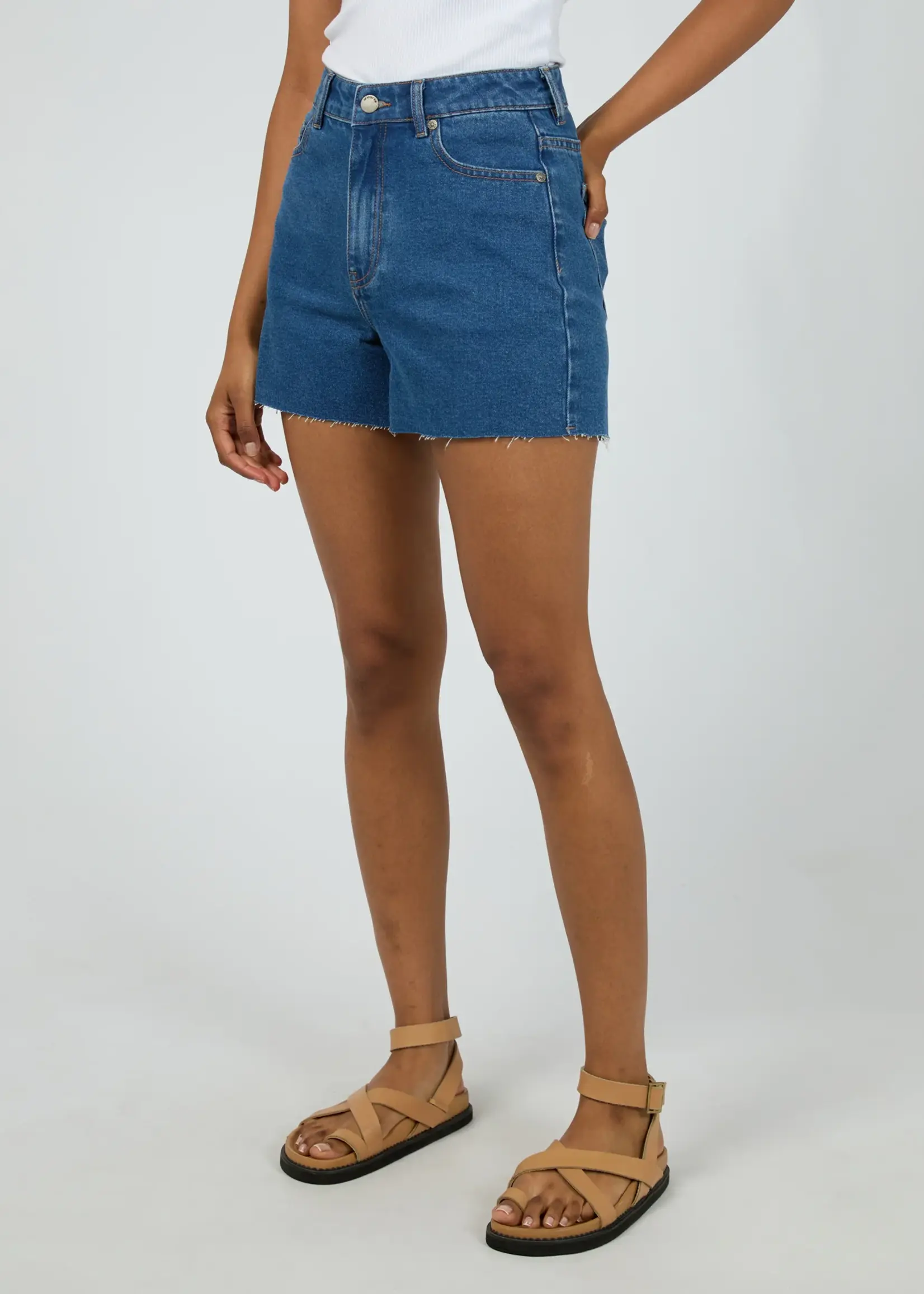 All About Eve Ricky Denim Short - Heritage Blue