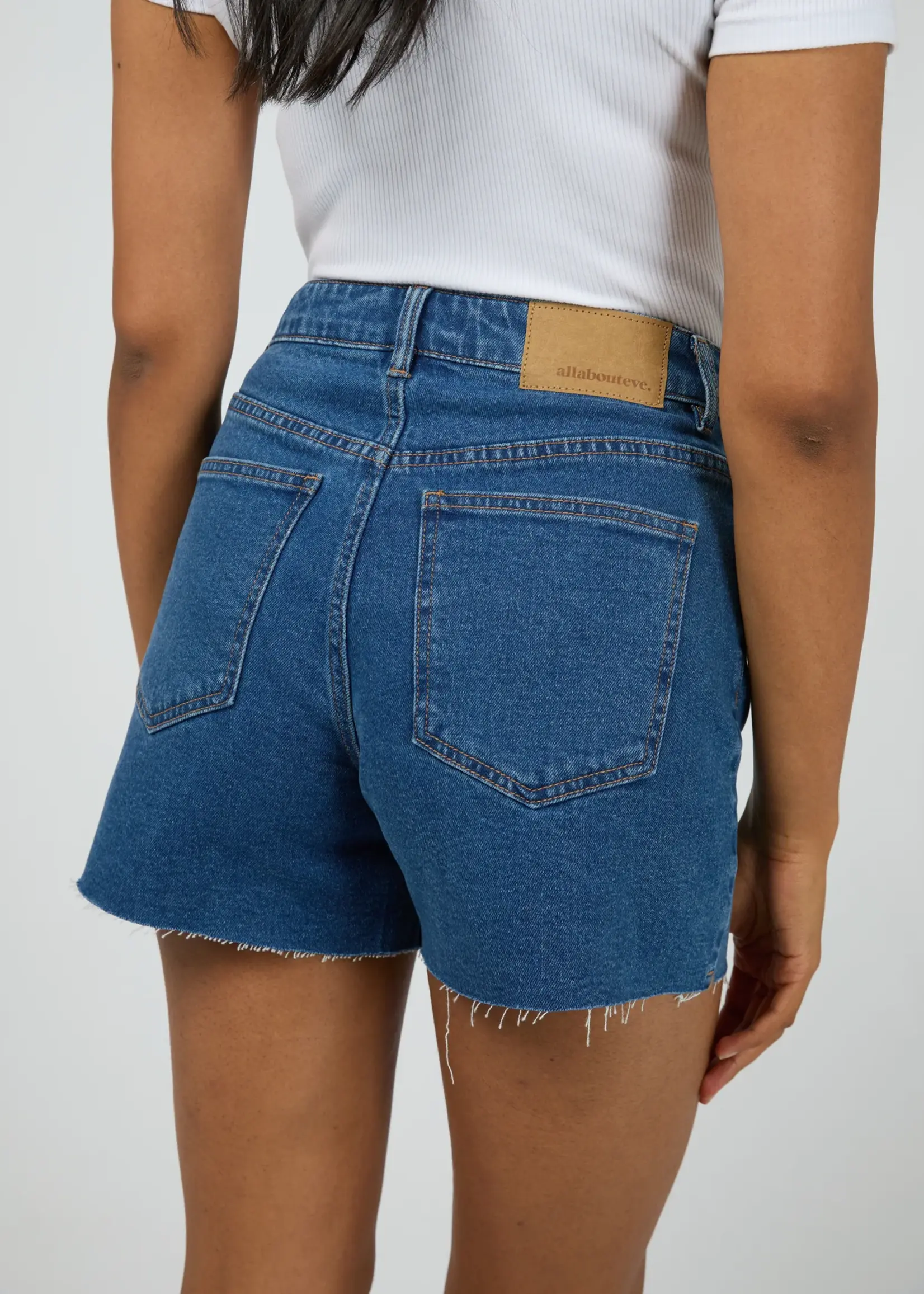 All About Eve Ricky Denim Short - Heritage Blue