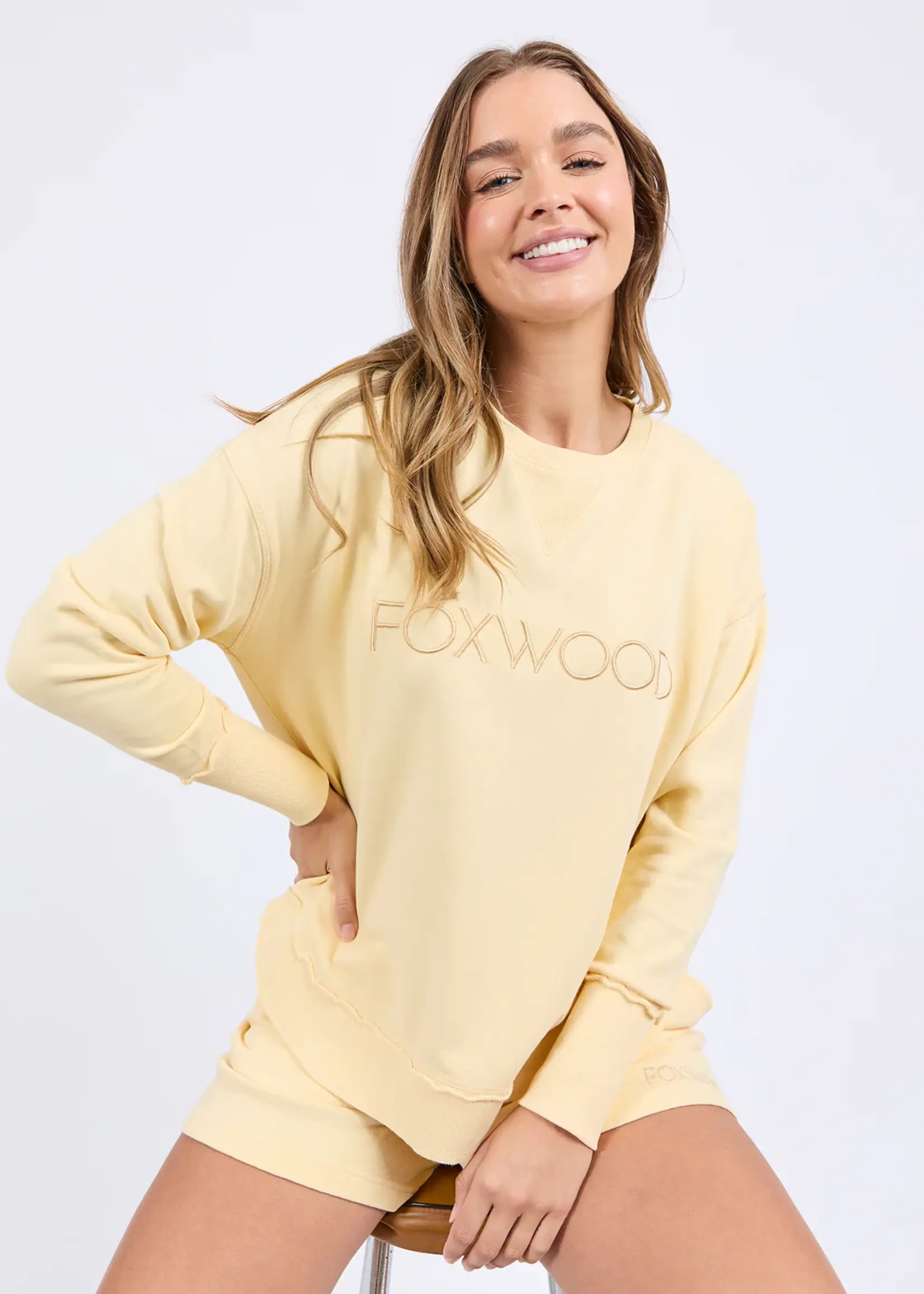 Foxwood Simplified Crew - Lemon