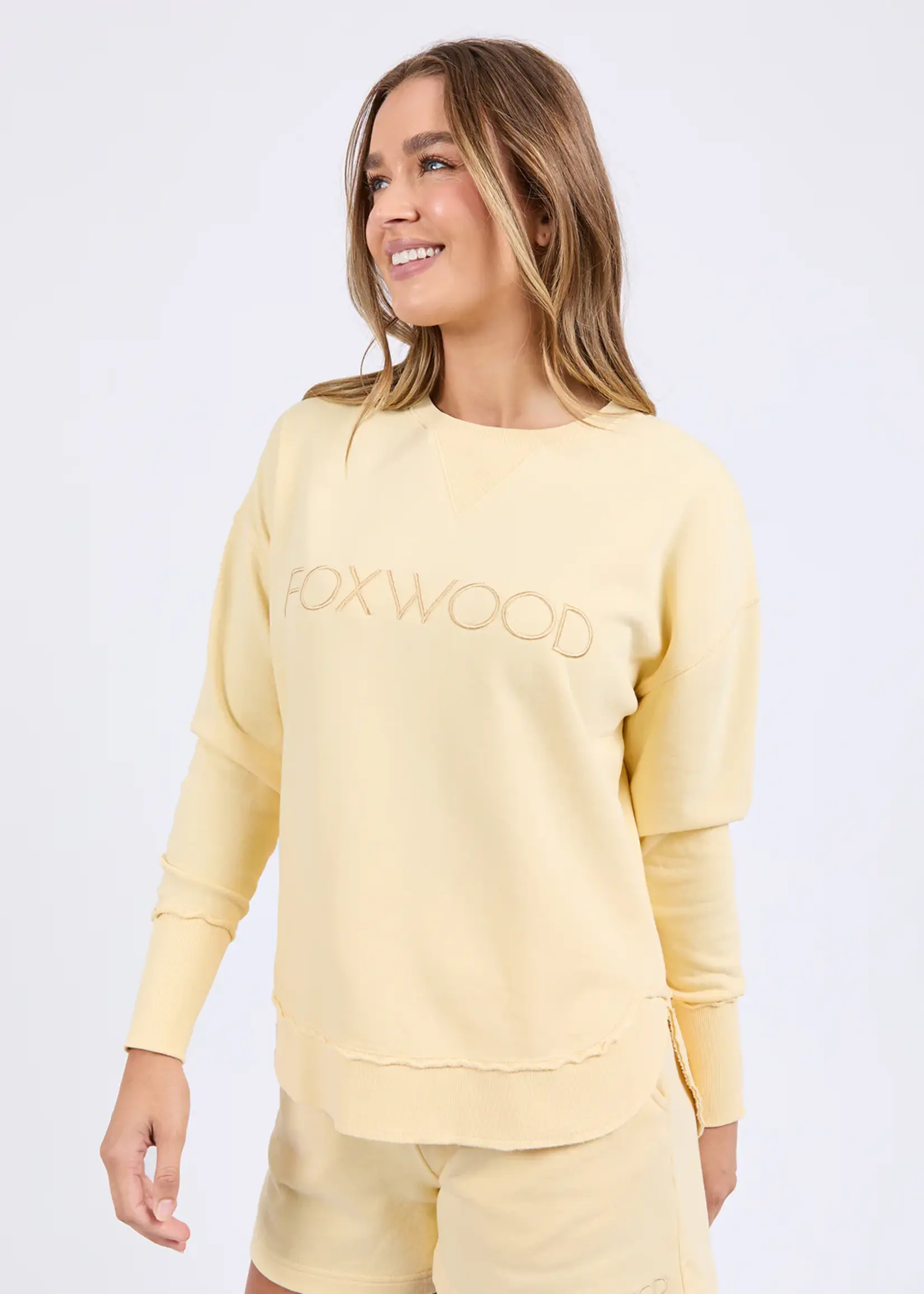 Foxwood Simplified Crew - Lemon