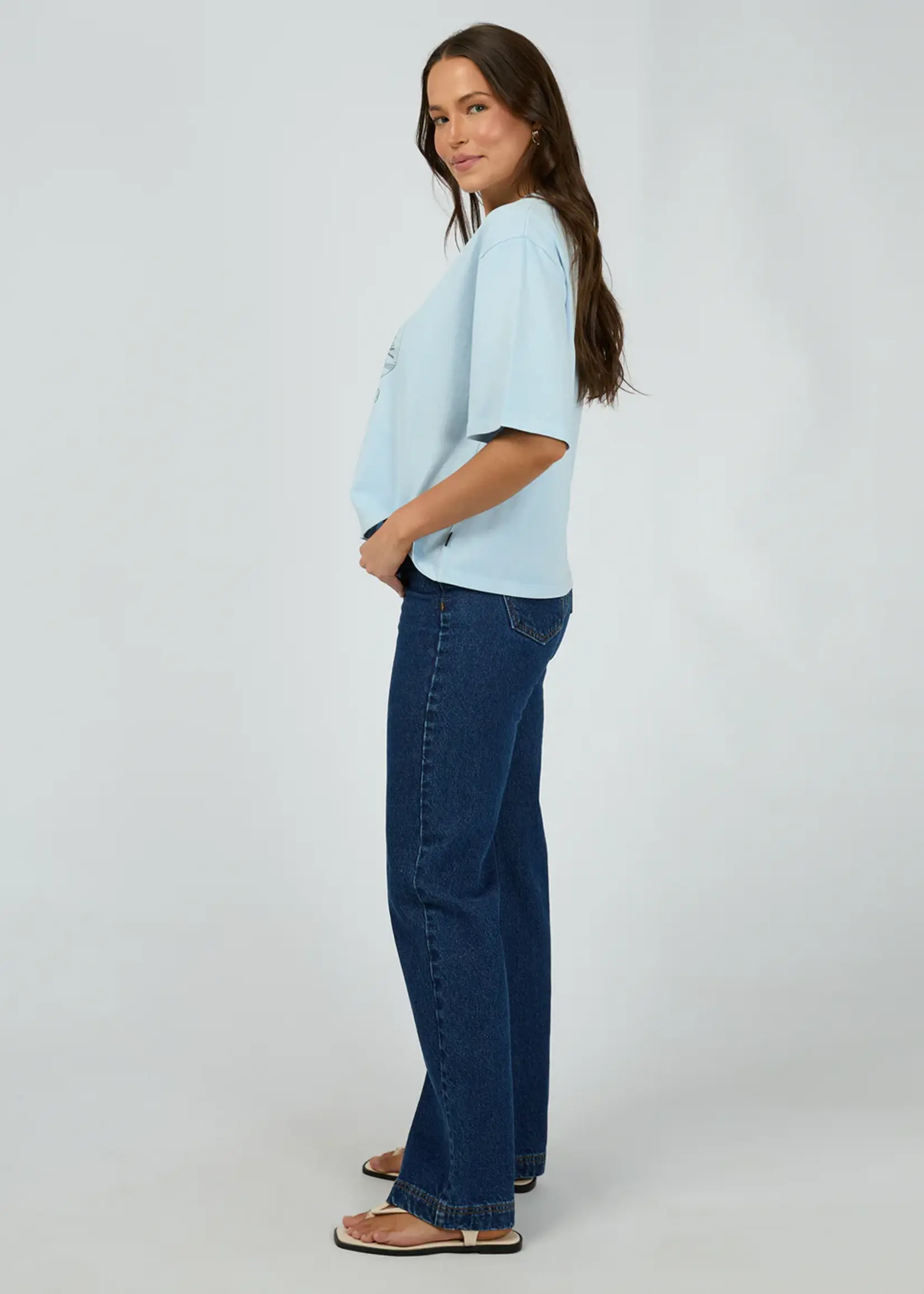 Silent Theory Original Eagle Tee - Light Blue