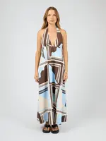 Antibes Maxi Dress - Blue