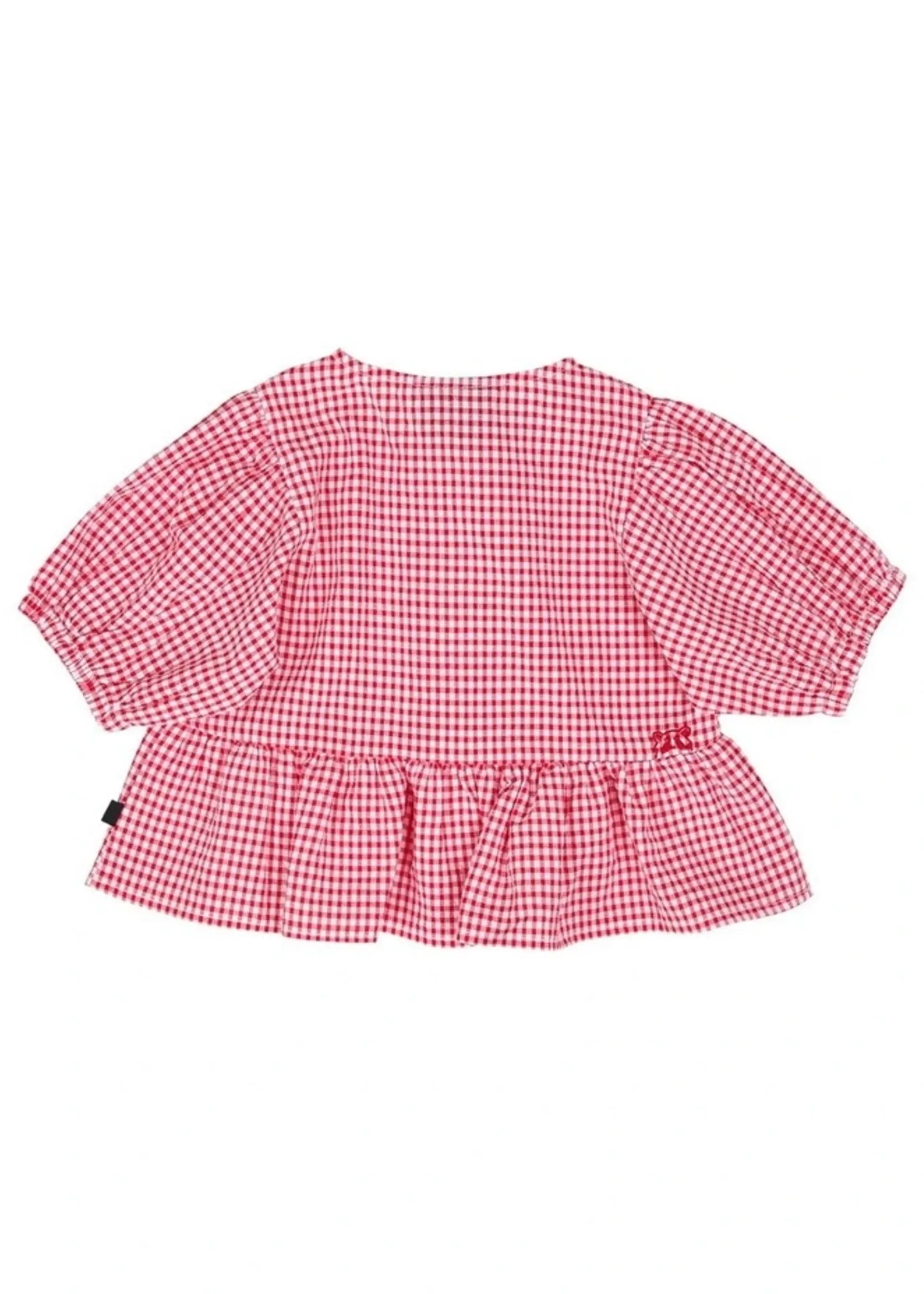 Animal Crackers Checkered Top