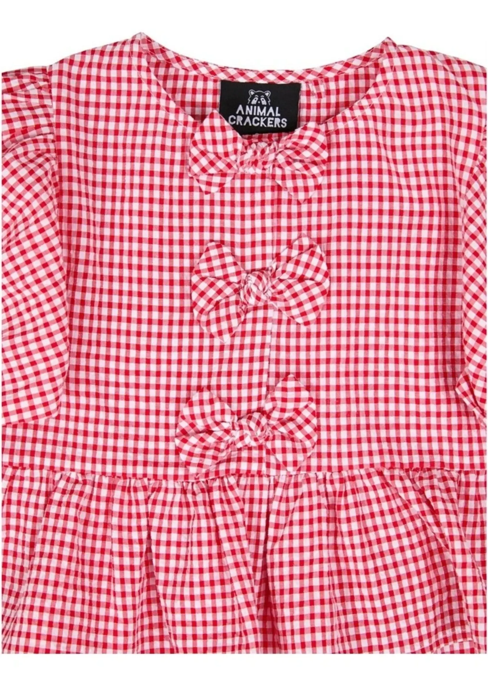 Animal Crackers Checkered Top