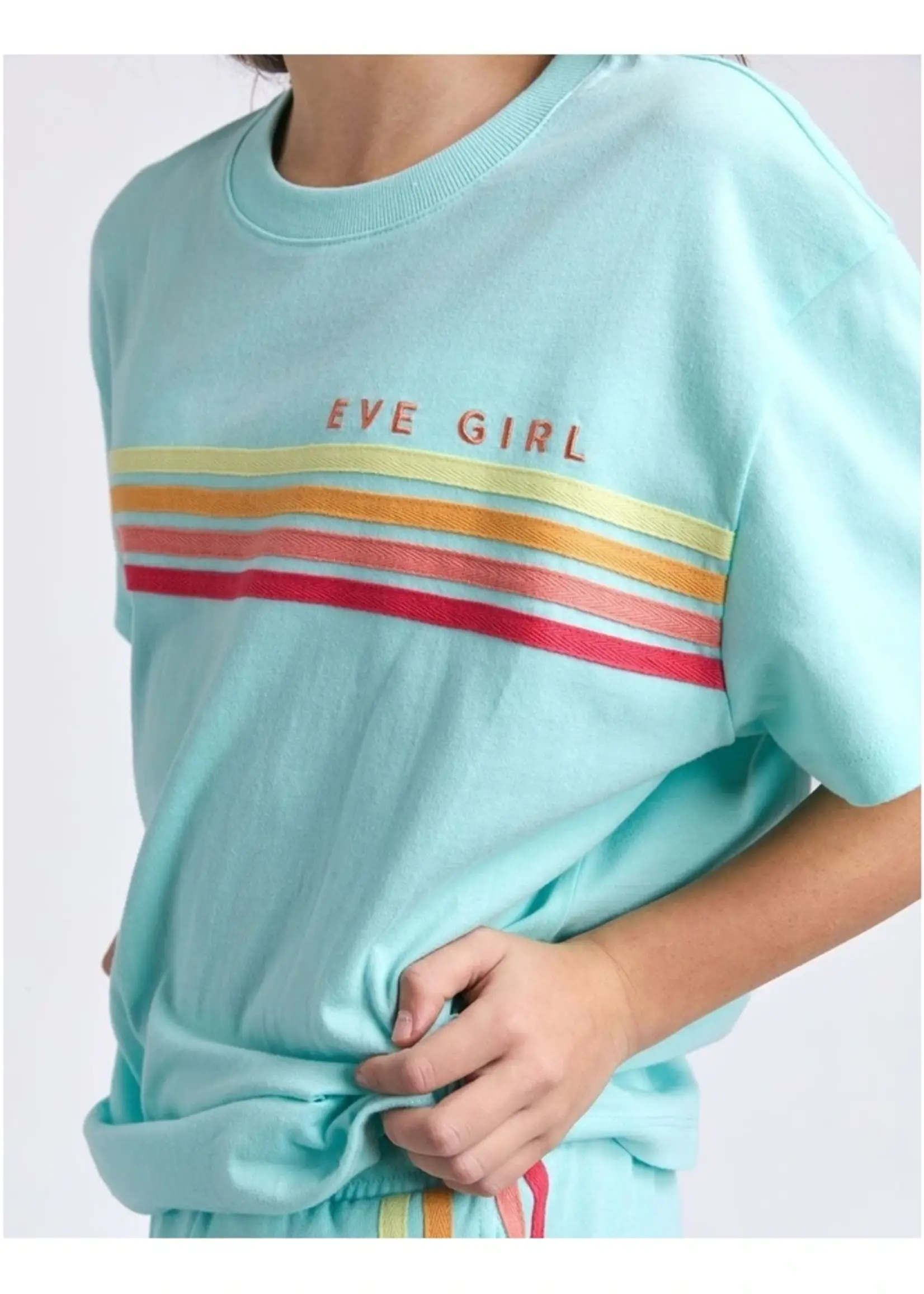 Retro Tee - Light Blue
