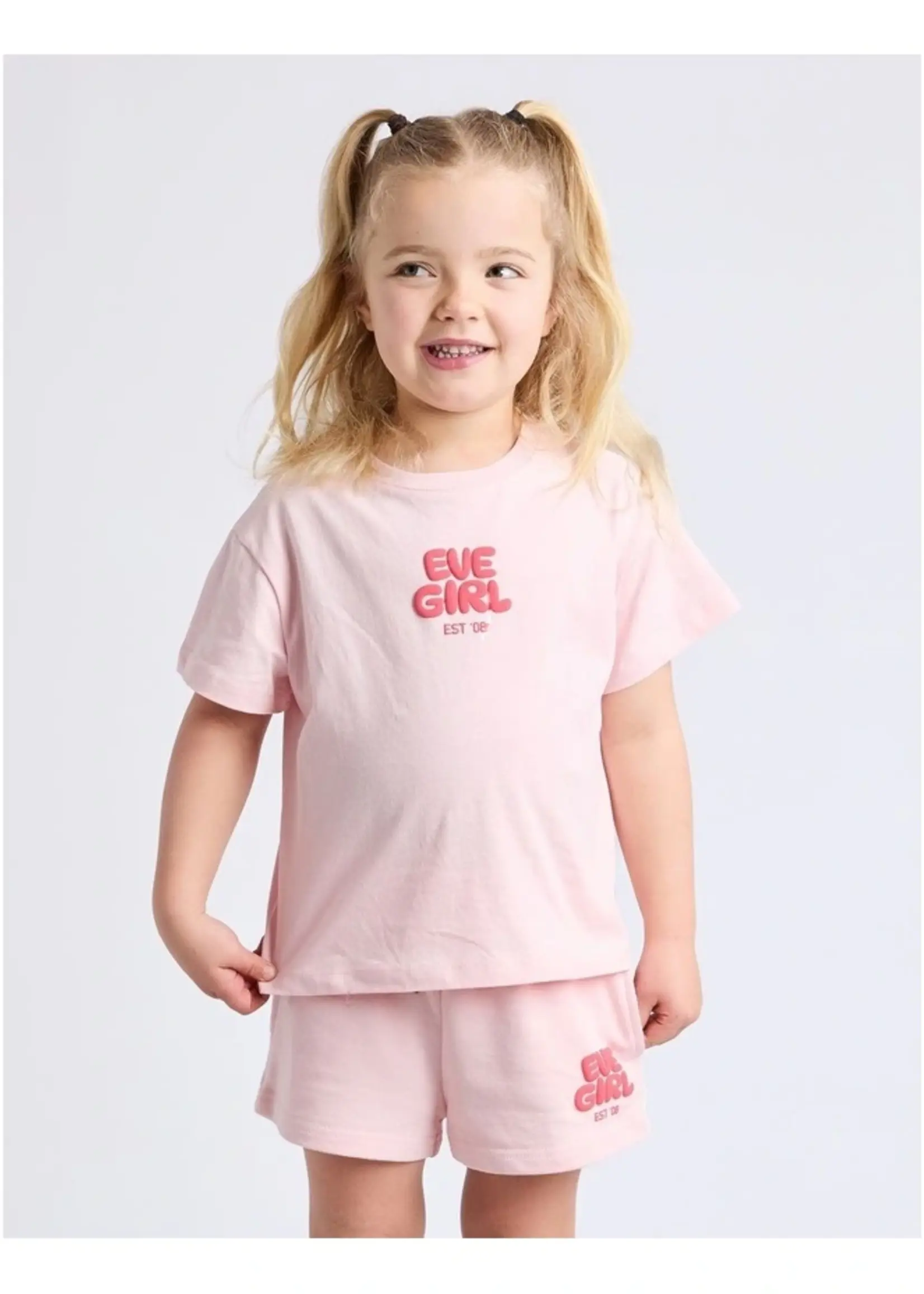 Sports Club Tee - Pale Pink