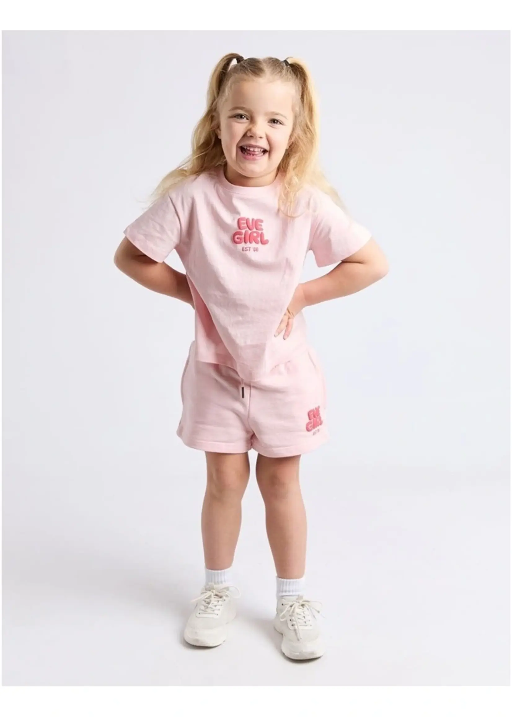 Sports Club Tee - Pale Pink