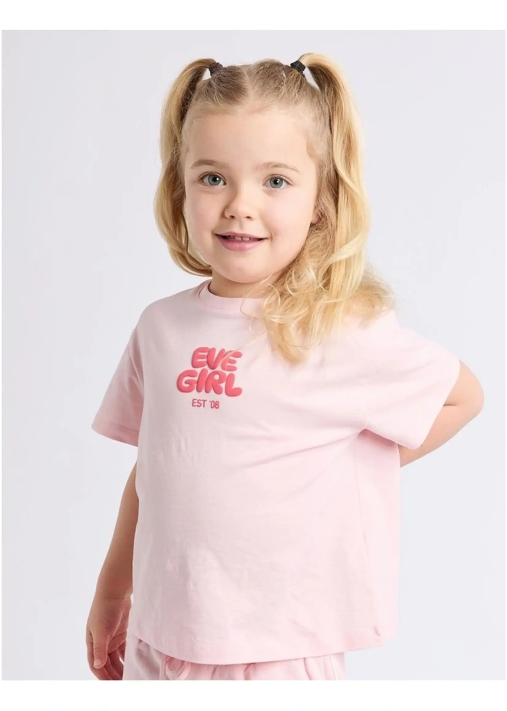 Sports Club Tee - Pale Pink