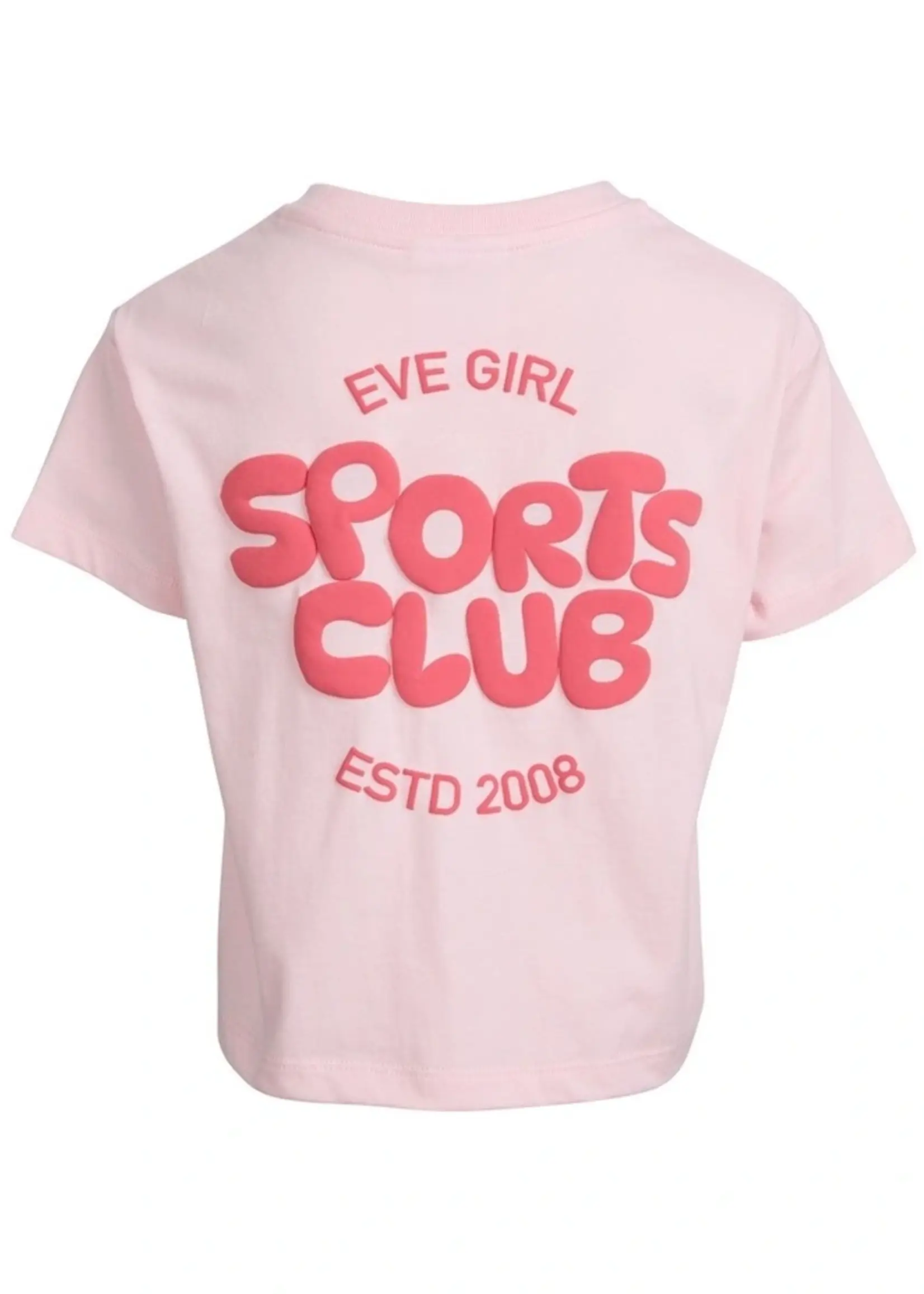 Sports Club Tee - Pale Pink