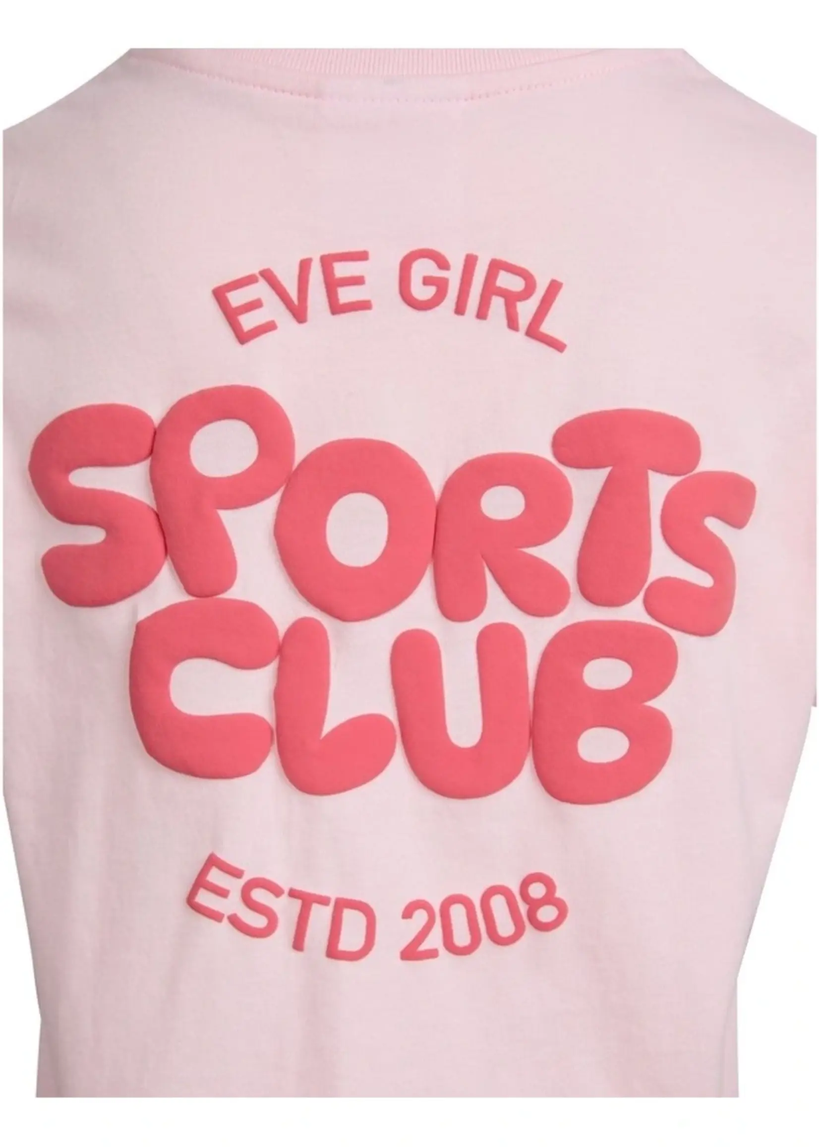 Sports Club Tee - Pale Pink