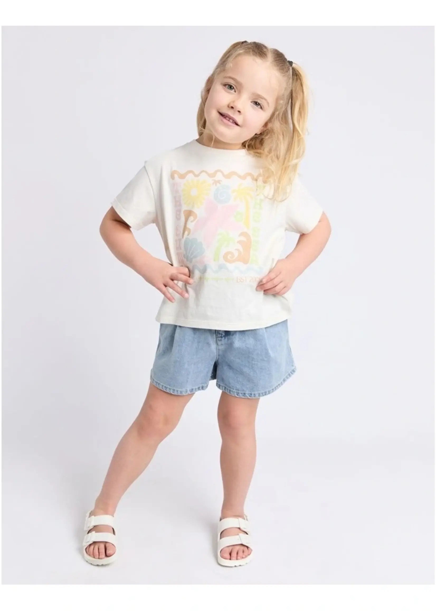 Tropical Tee - Vintage White