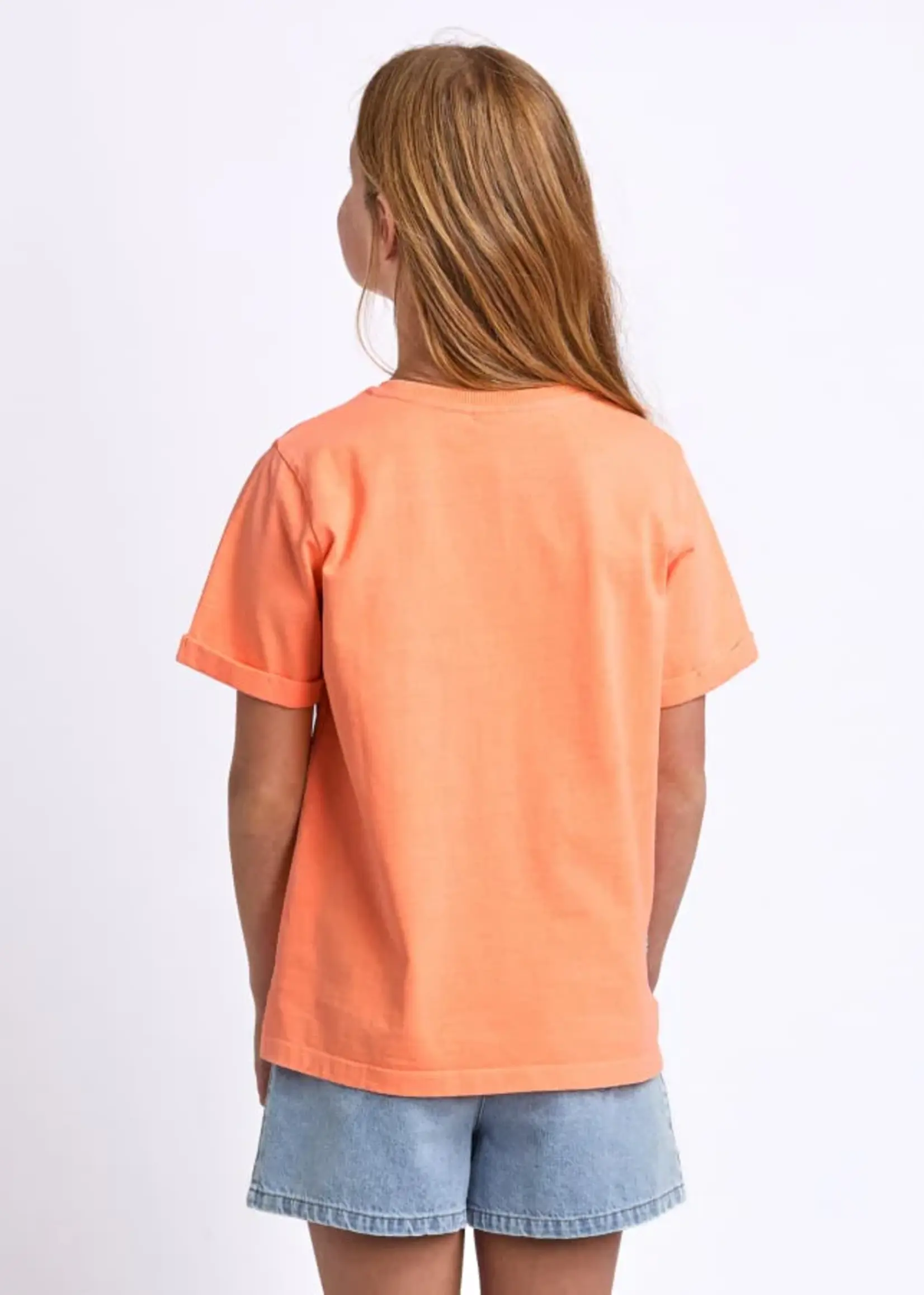 Washed Tee - Peach