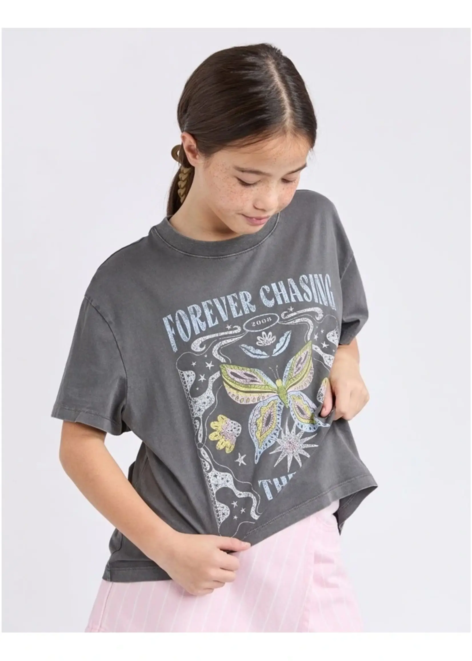 Chasing The Sun Tee - Charcoal