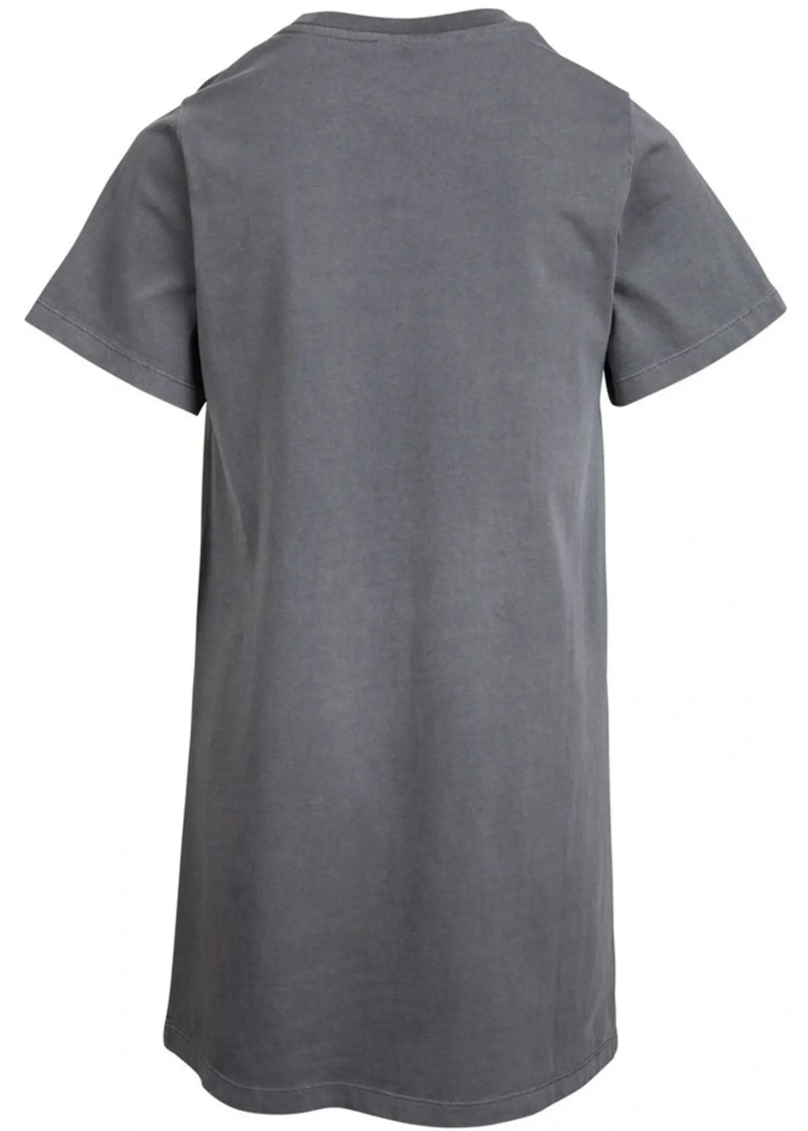 Wild Heart Tee Dress - Charcoal