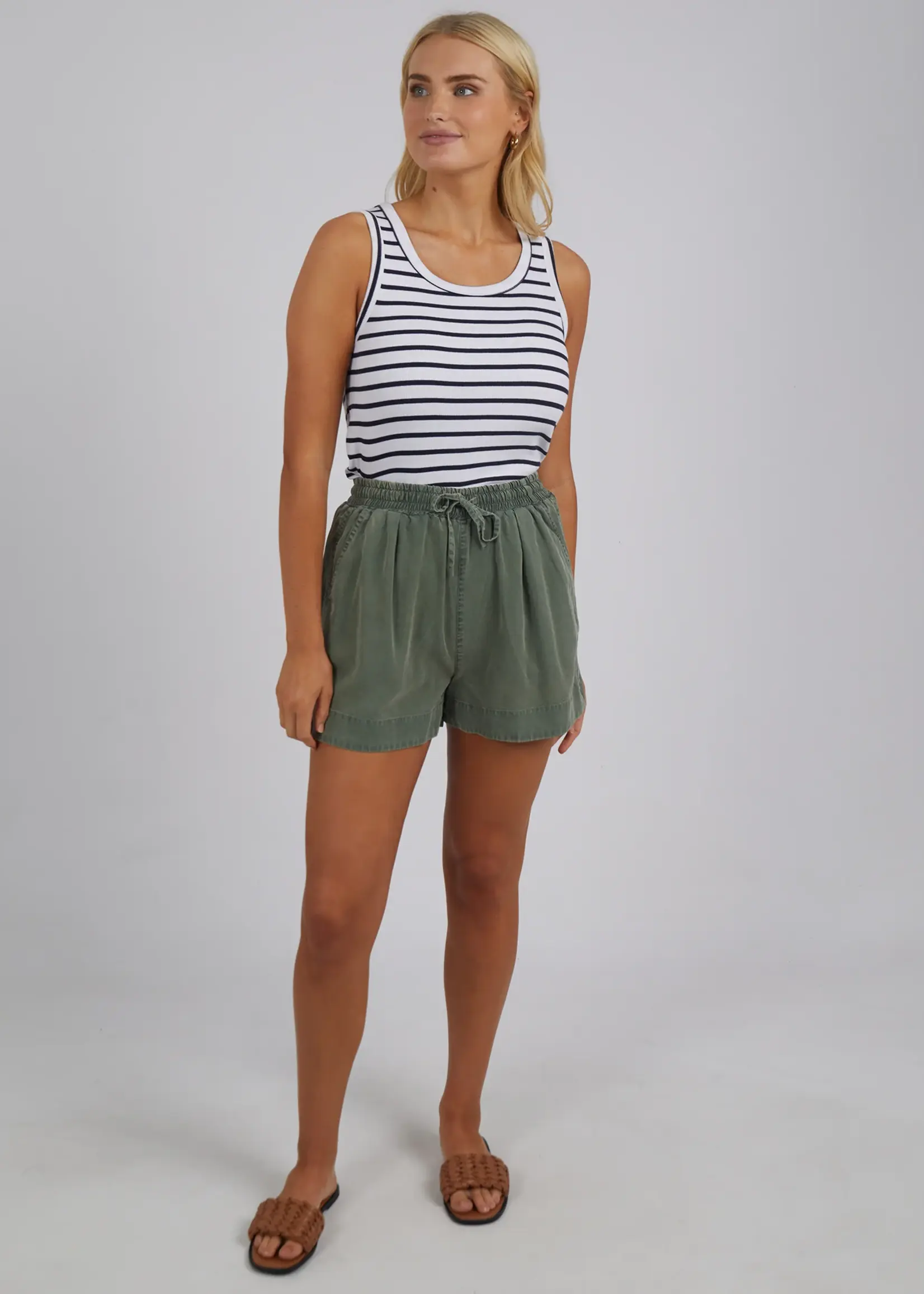 Elm Lifestyle Bliss Washed Short - Clover