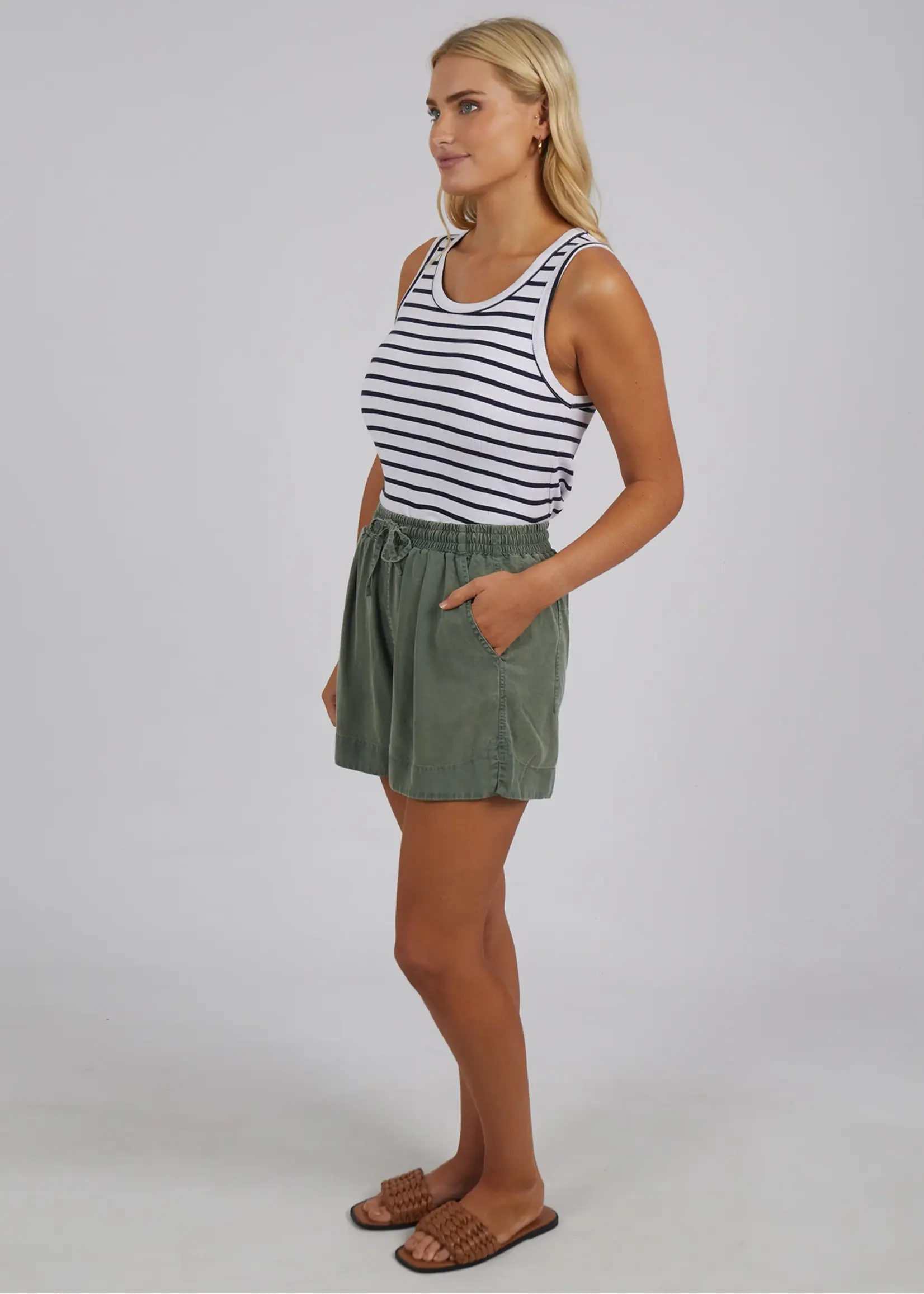 Elm Lifestyle Bliss Washed Short - Clover