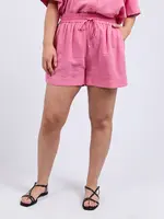 Bliss Washed Short - Chateau Rose