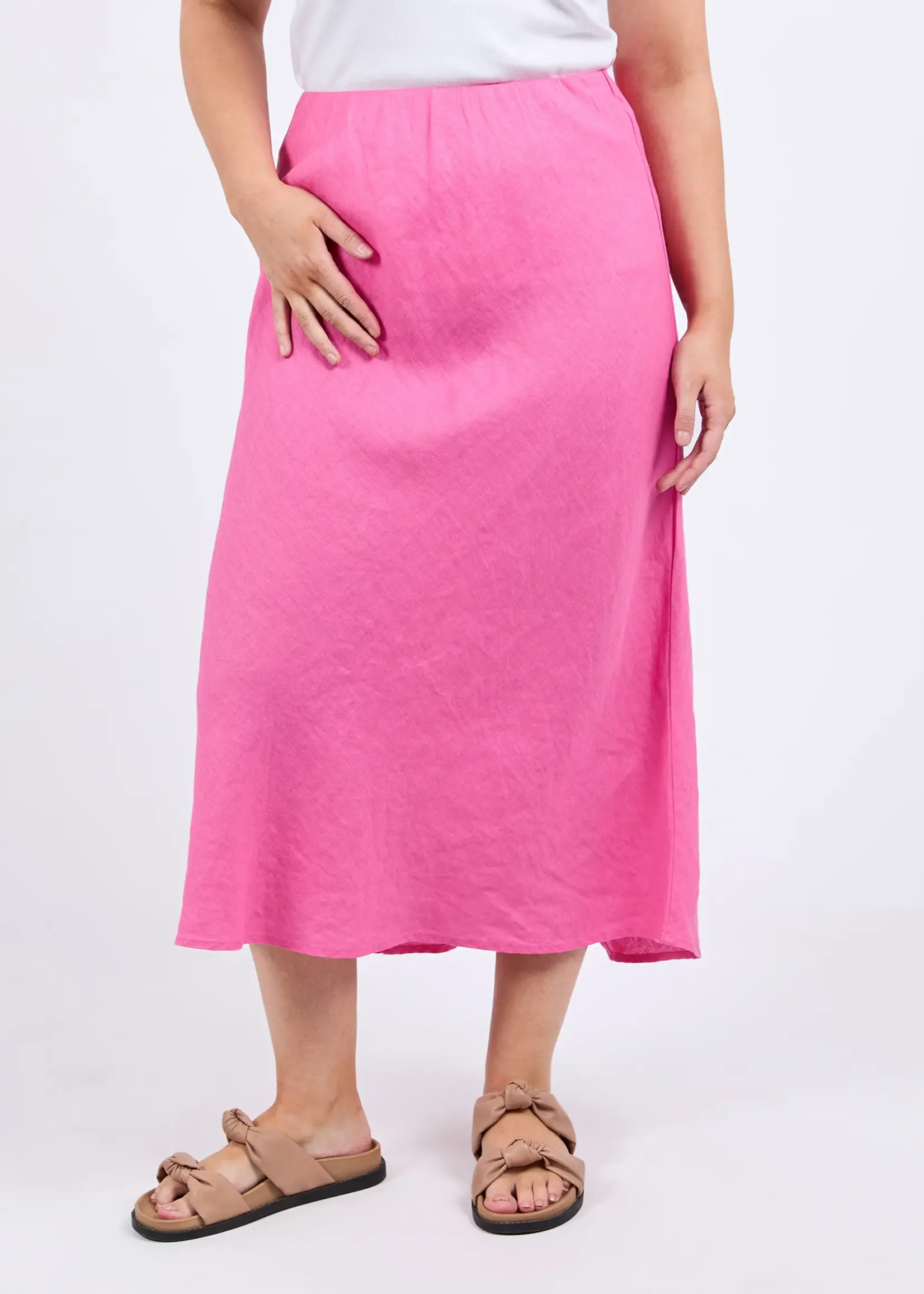 Eleni Skirt - Aurora Pink