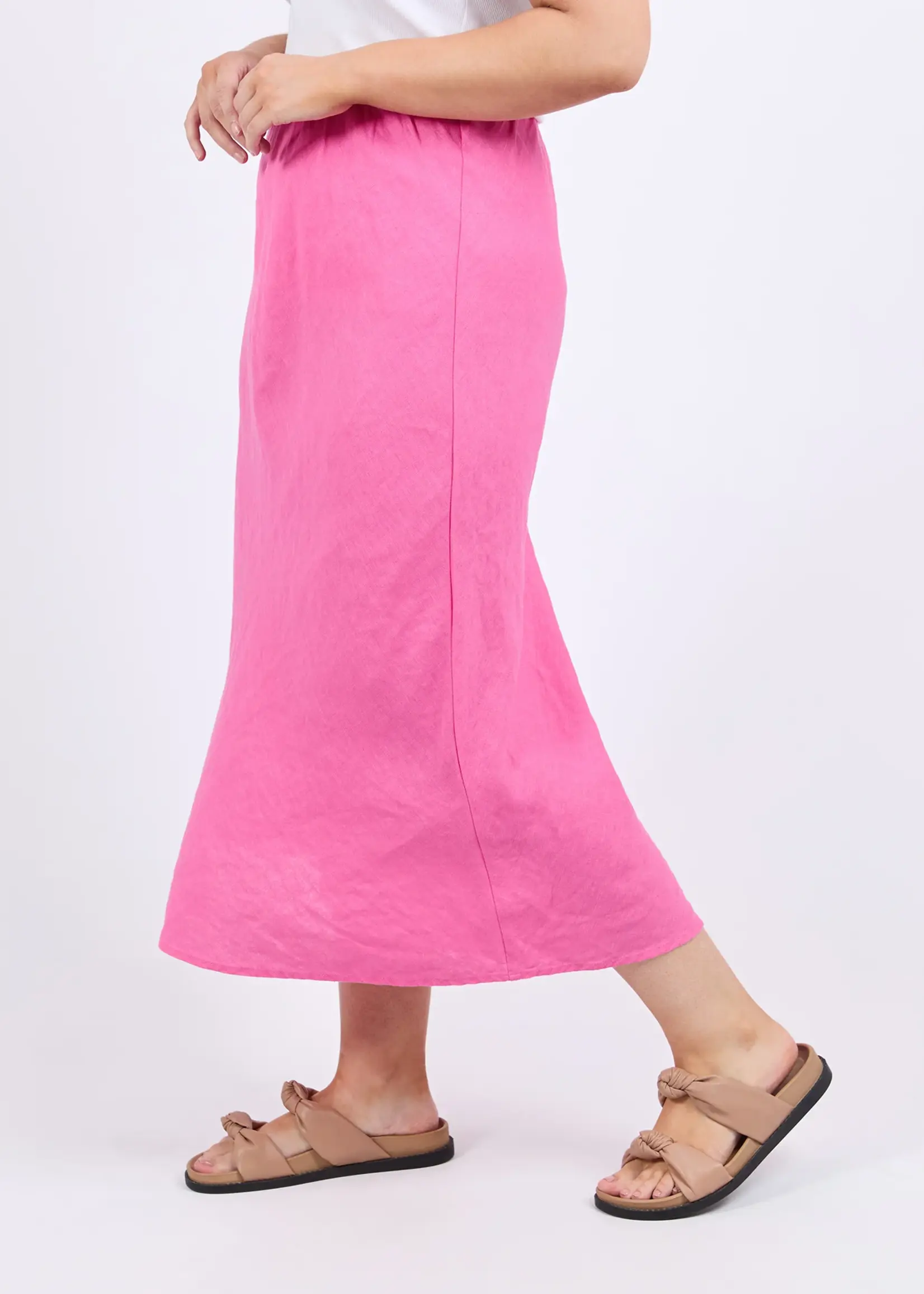 Eleni Skirt - Aurora Pink