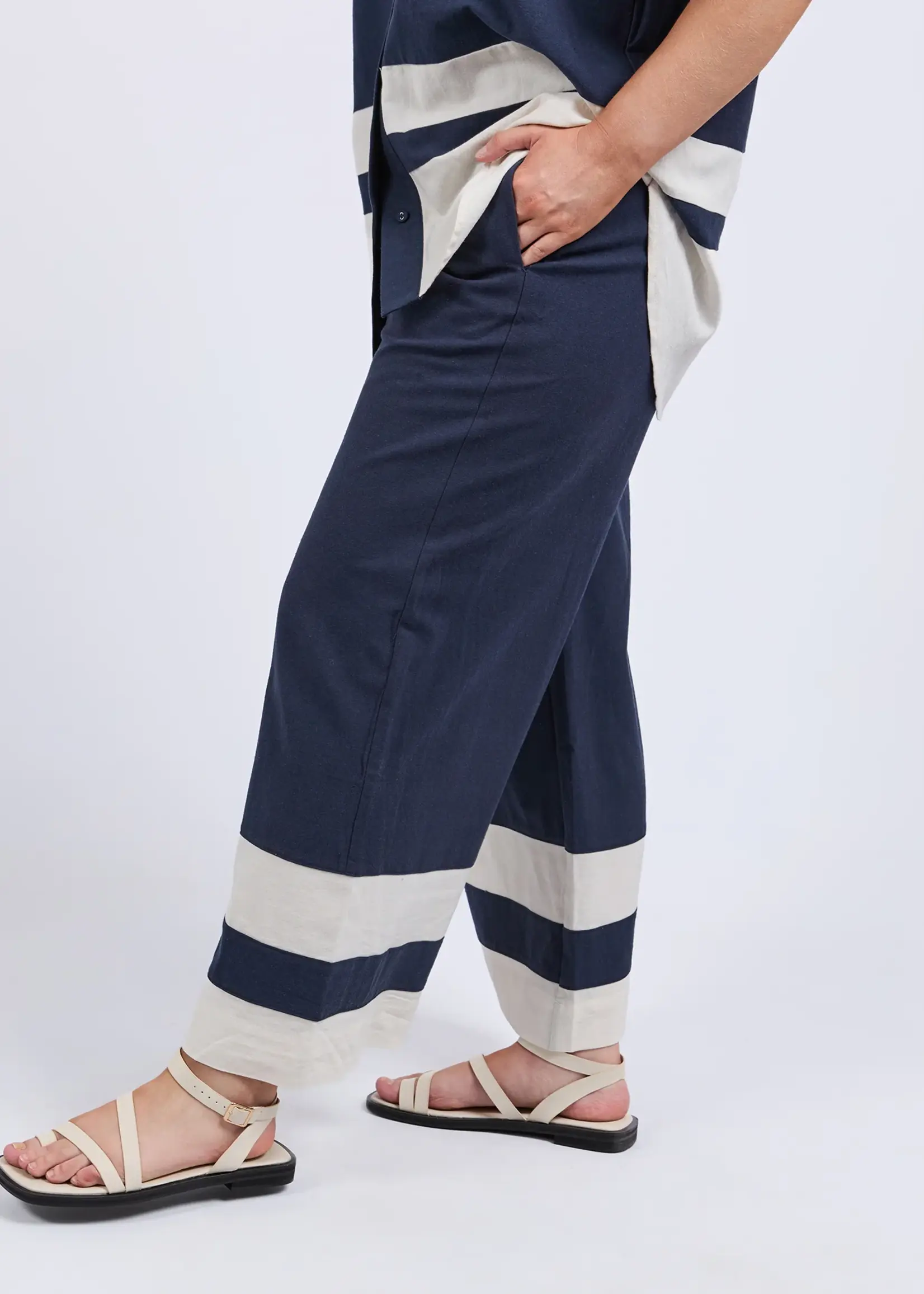 Elm Lifestyle Scarlet Pant - Navy