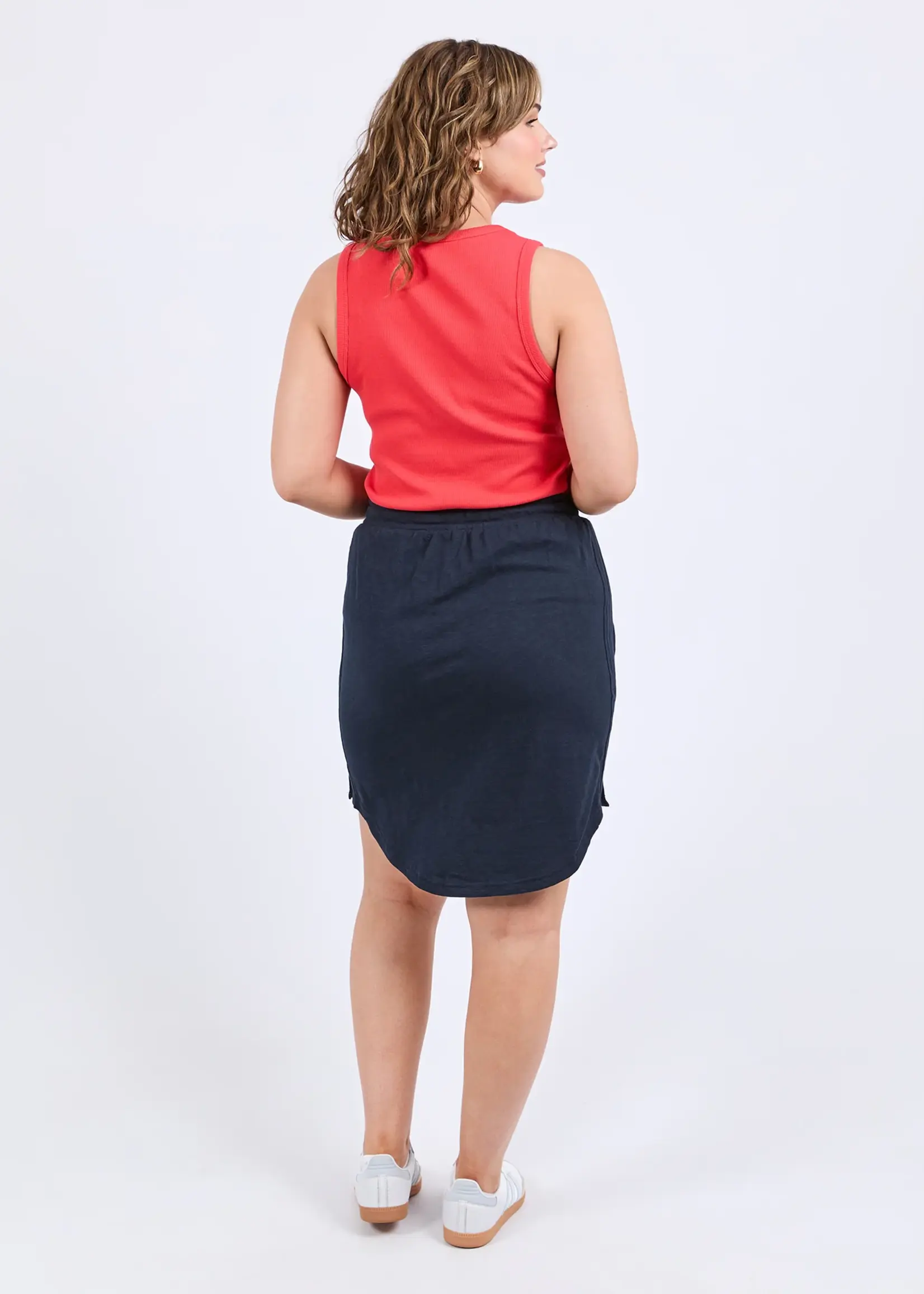 Elm Lifestyle Pia Skirt - Dark Sapphire