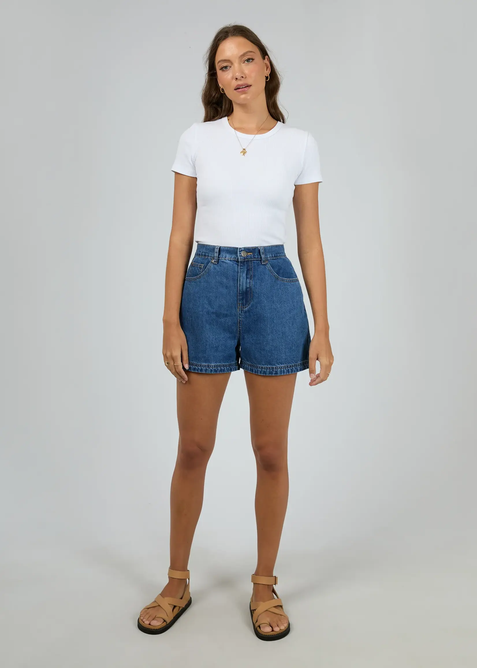 All About Eve Josie Denim Short - Heritage Blue