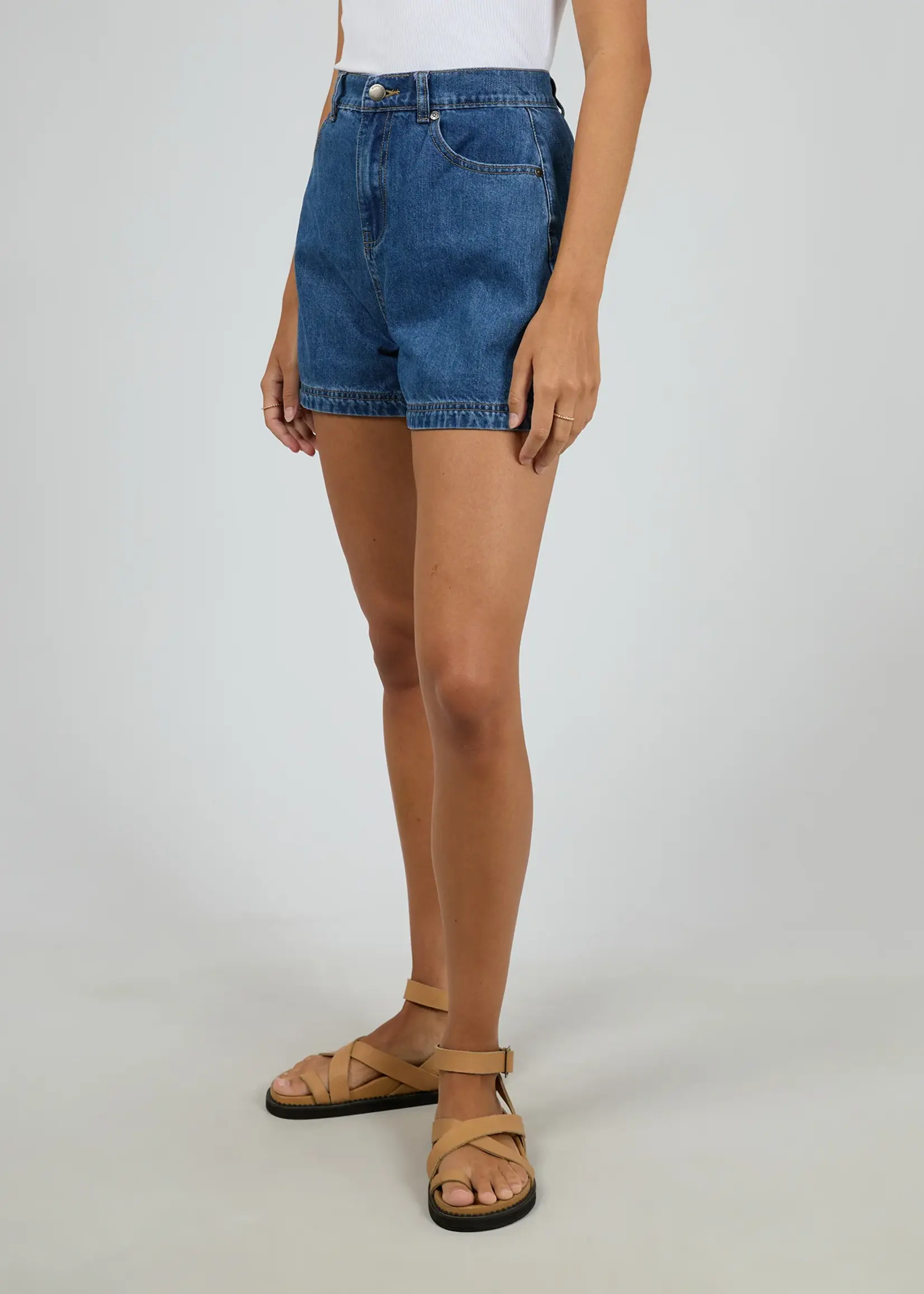All About Eve Josie Denim Short - Heritage Blue