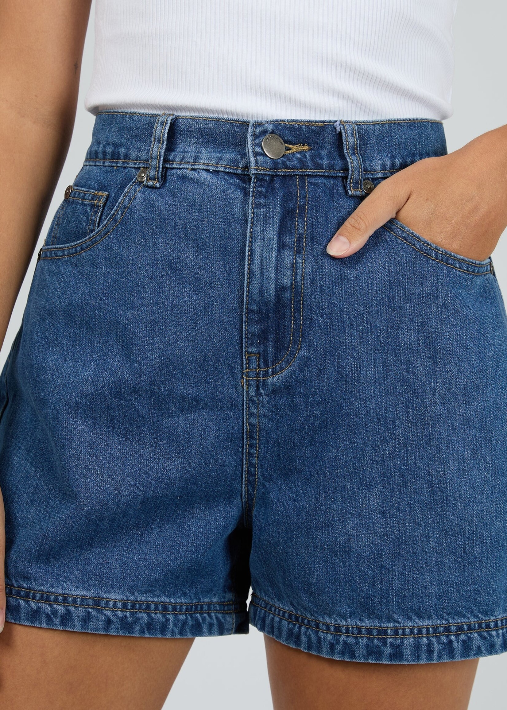 All About Eve Josie Denim Short - Heritage Blue