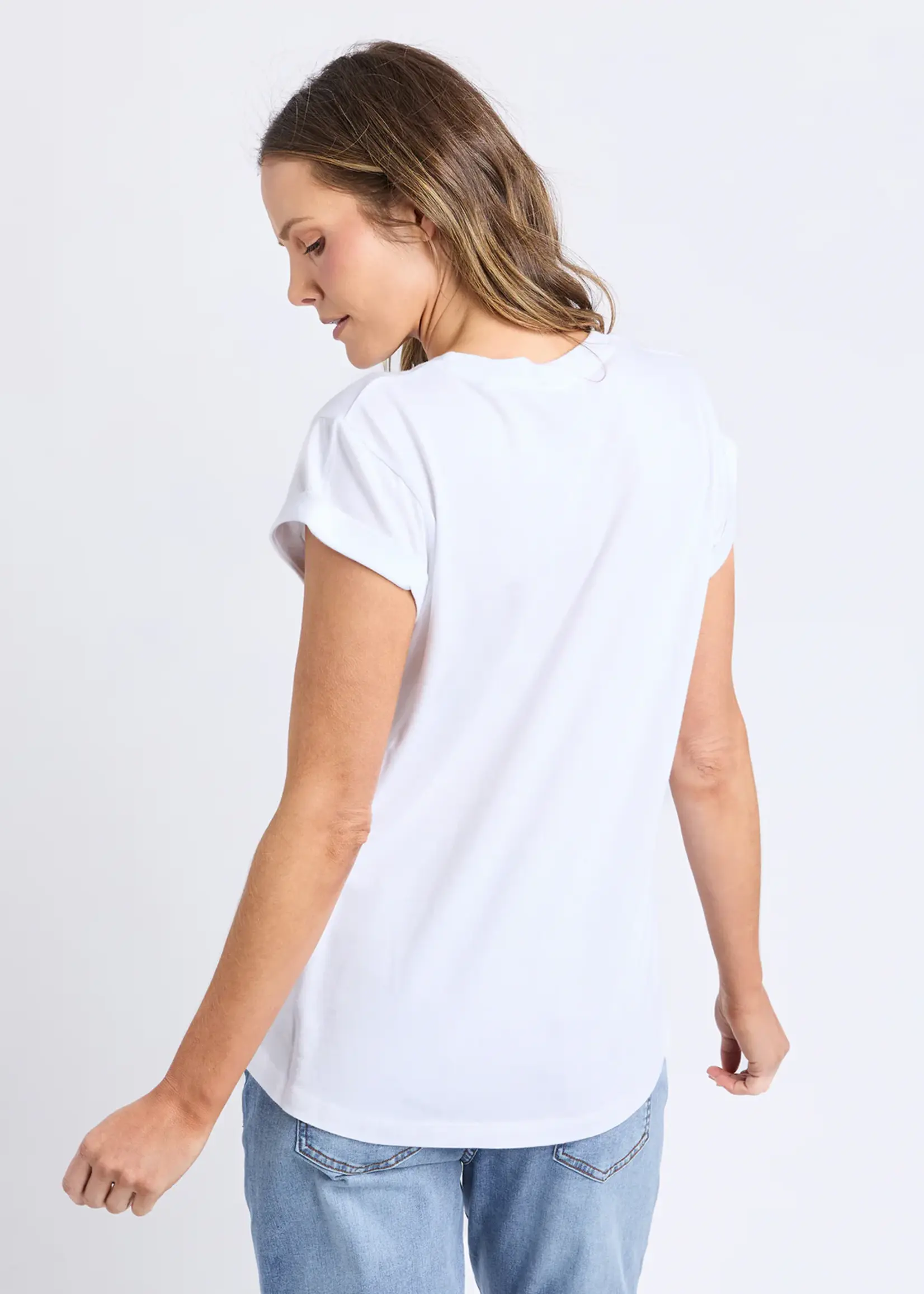 Foxwood Manly Tee - White