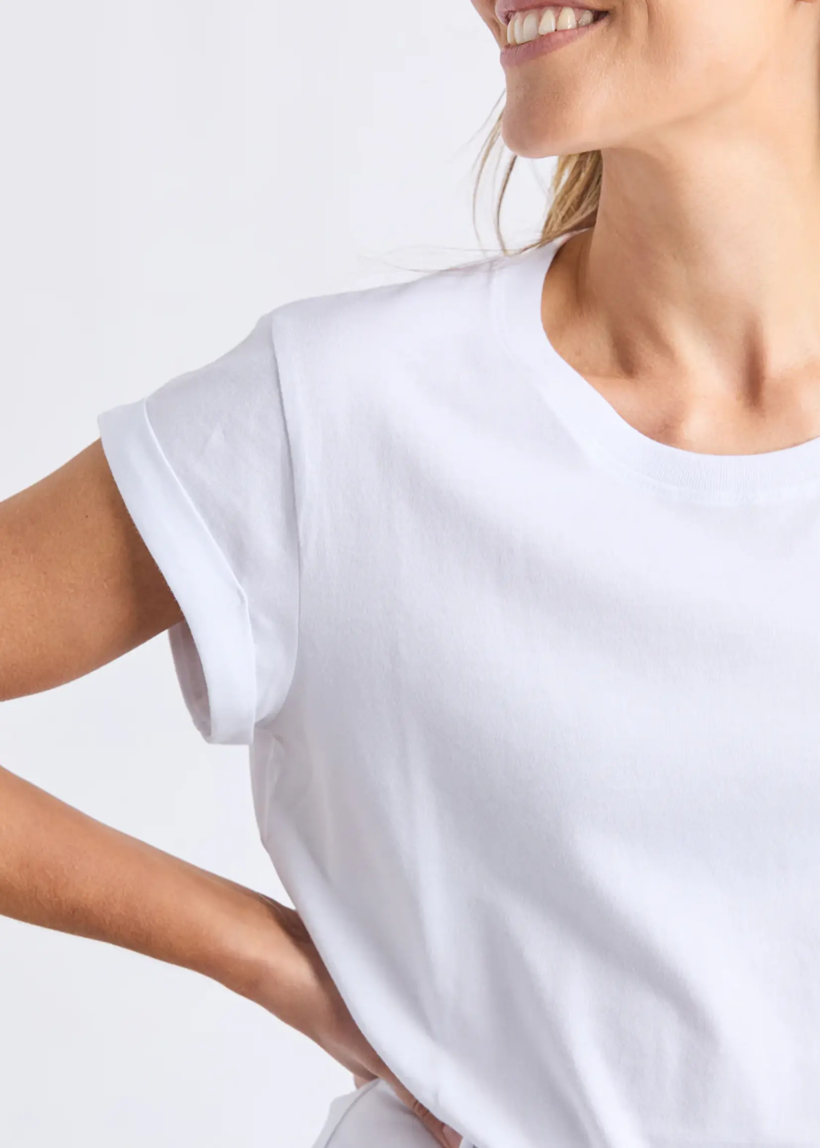 Foxwood Manly Tee - White