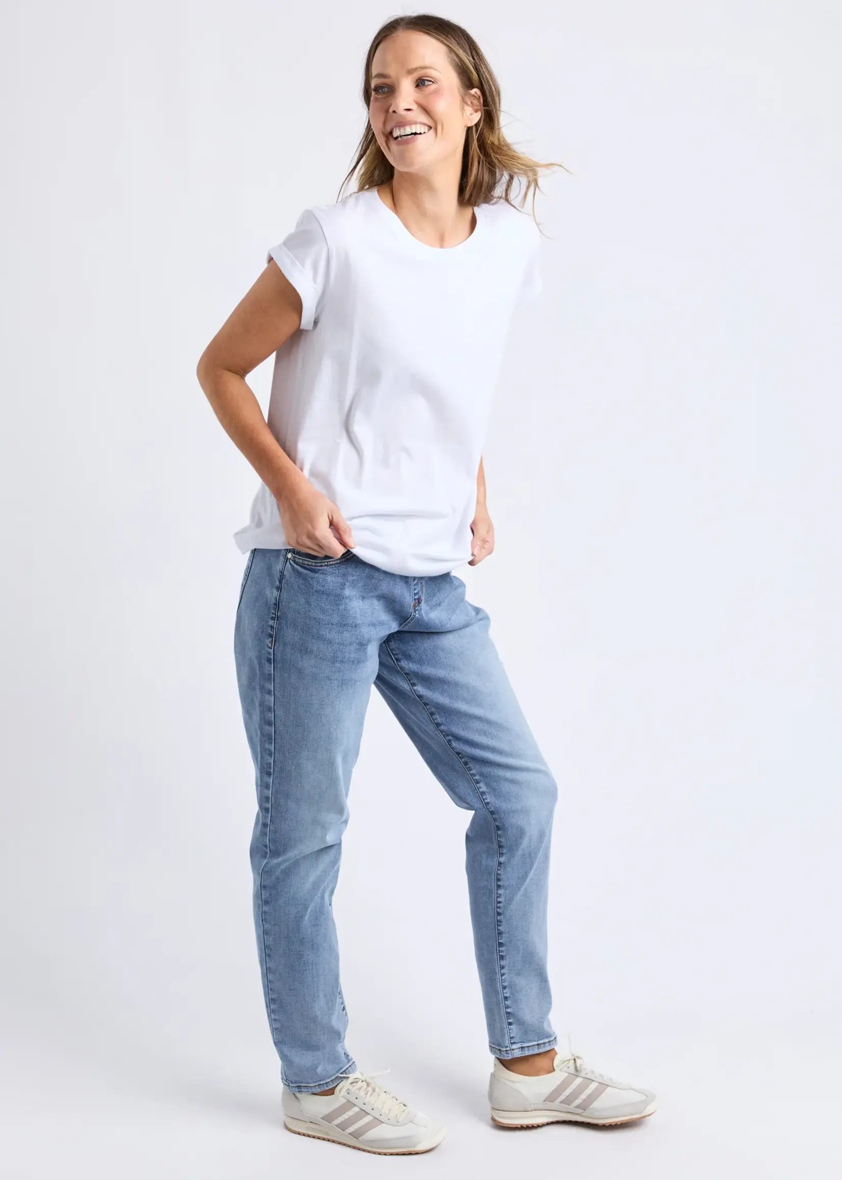 Foxwood Manly Tee - White