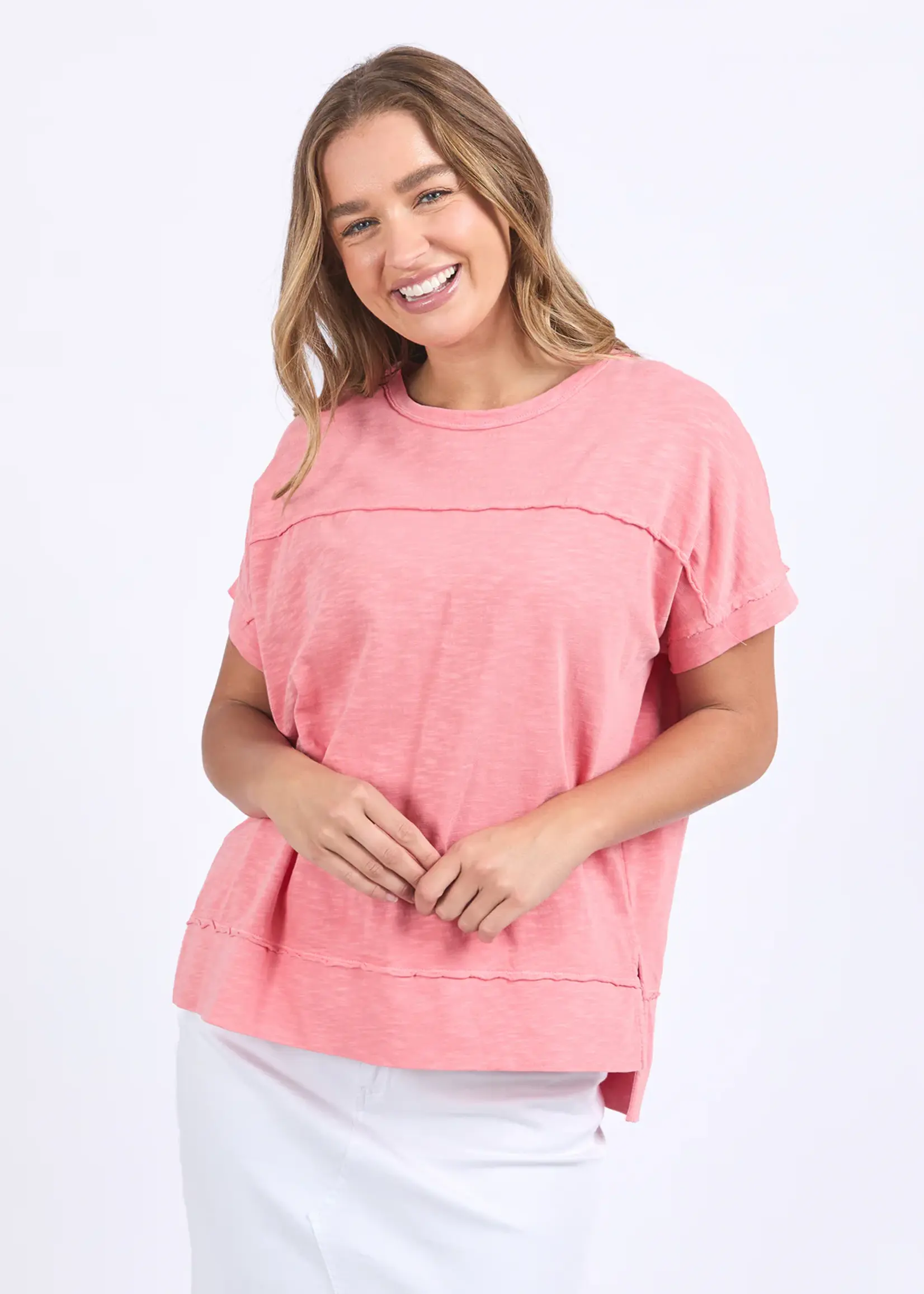 Foxwood Allison Tee - Rose
