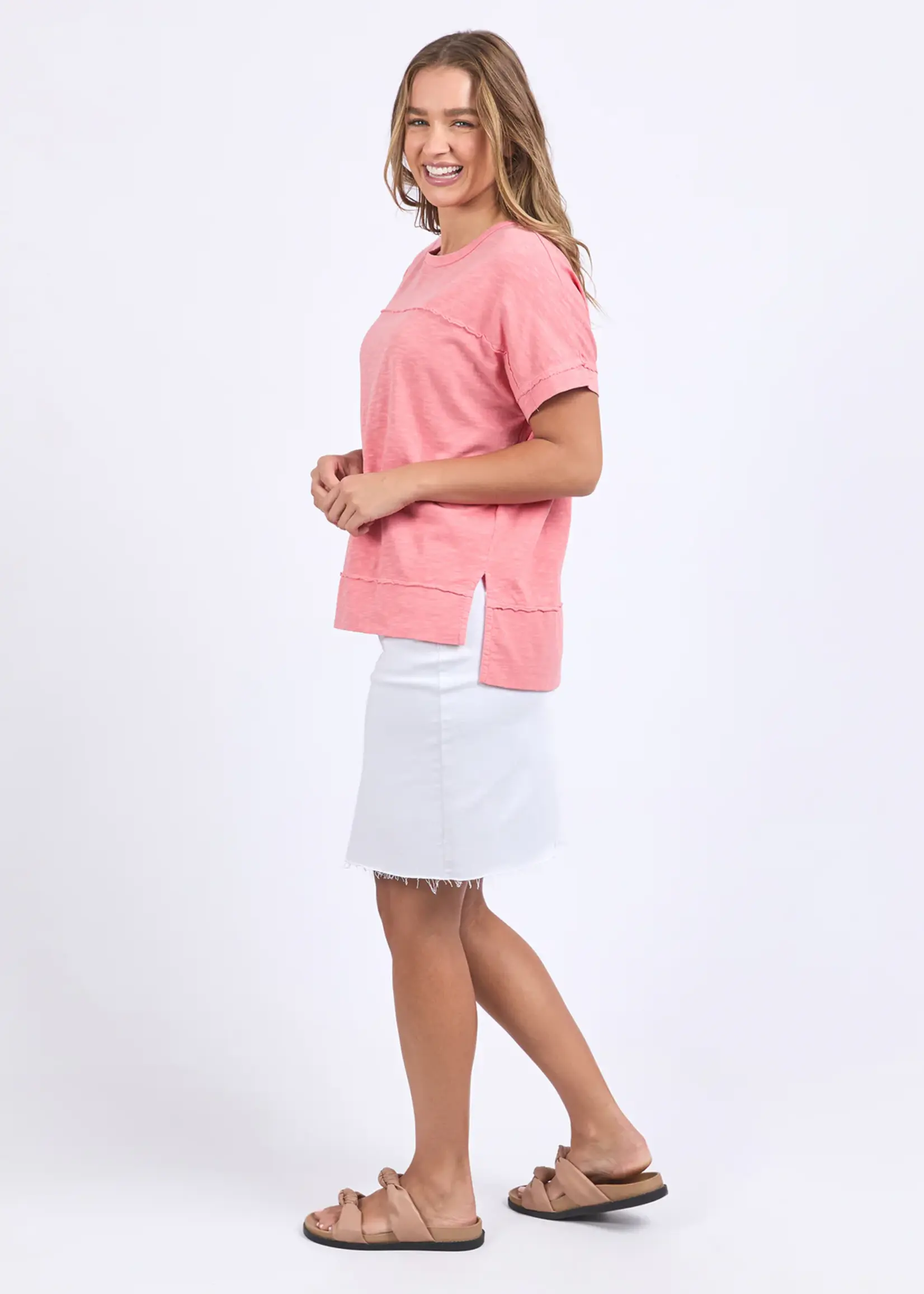 Foxwood Allison Tee - Rose