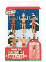 Santa Buddies Drink Markers