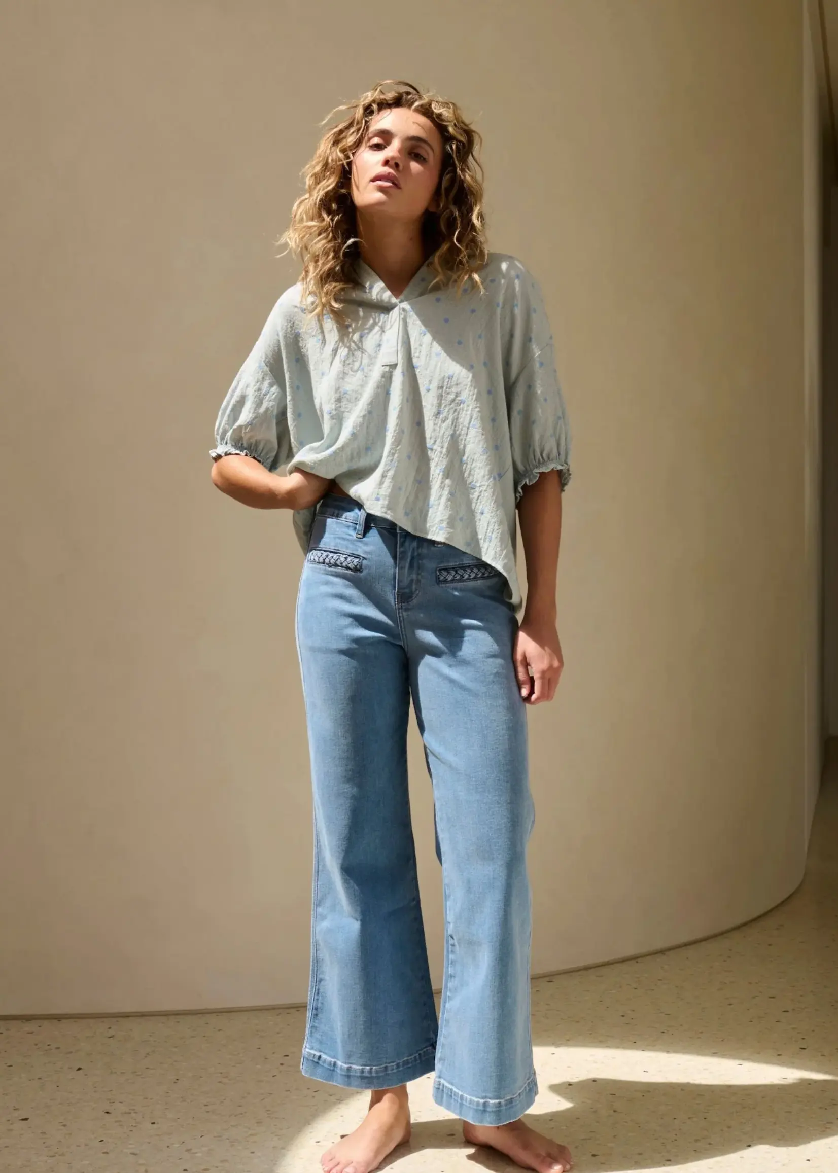 Freya Jeans - Plait Pocket