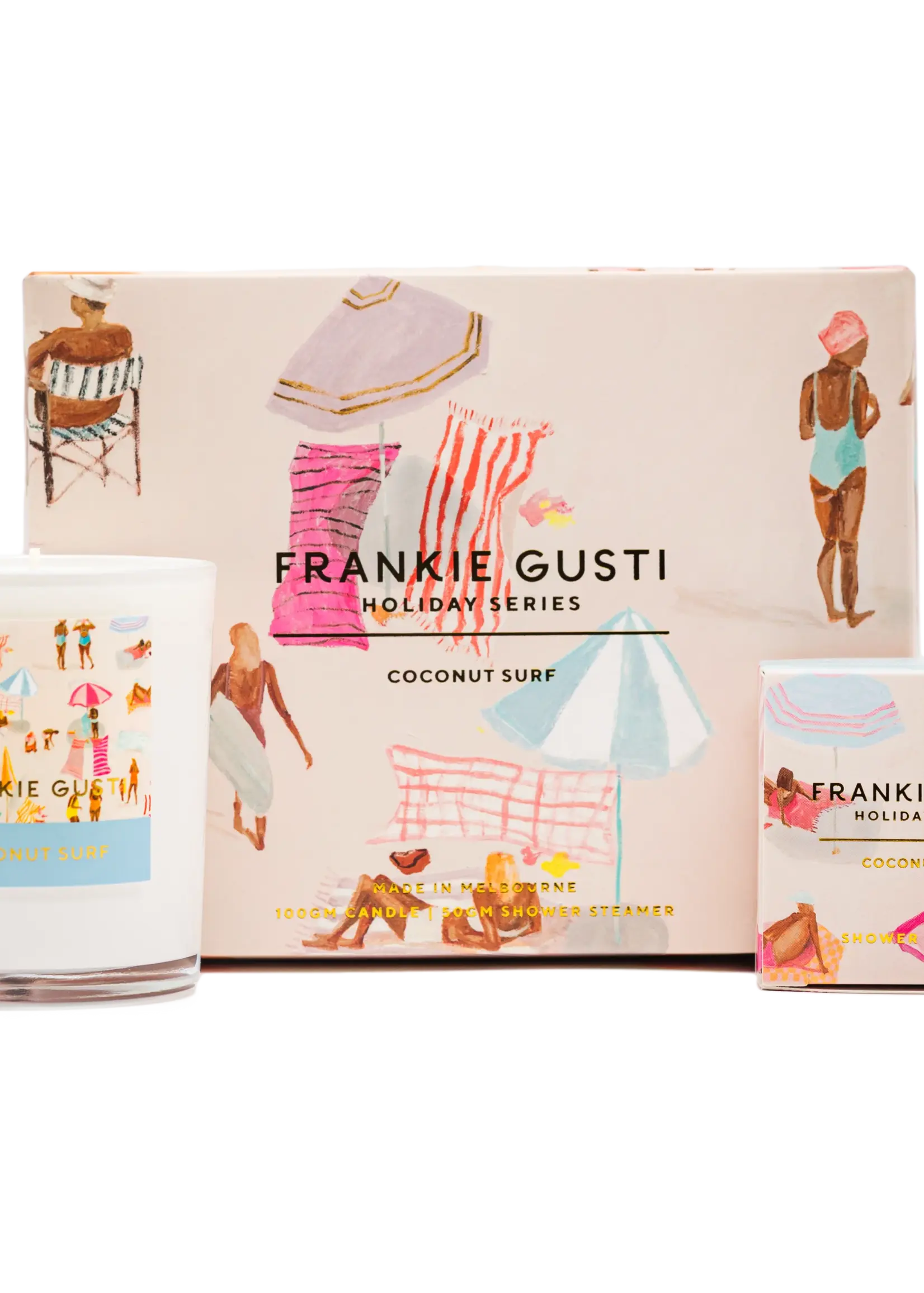 Holiday Series Candle + Steamer Duo | Coconut Surf | Janey Forbes