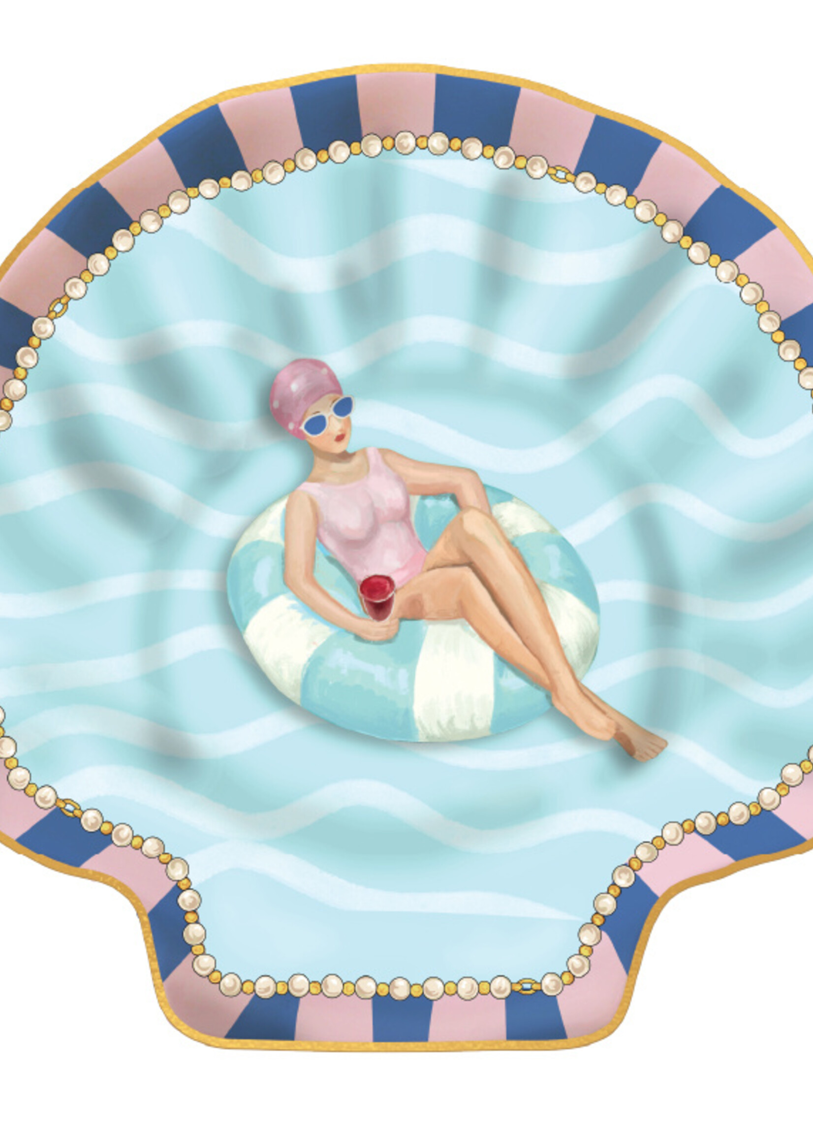 Ceramic Trinket Dish Vintage