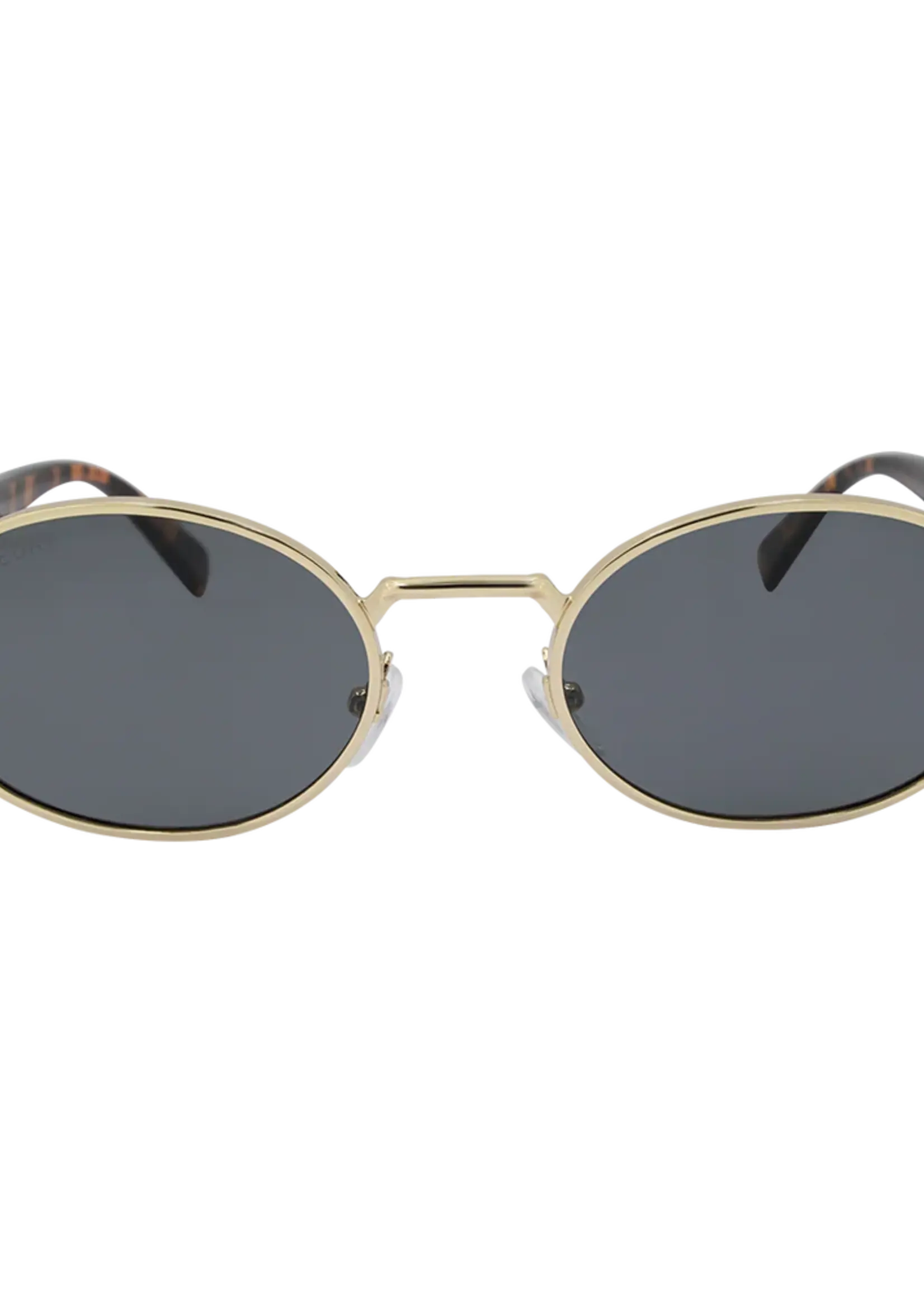 One Day Brooklyn Sunglasses - Gold Smoke