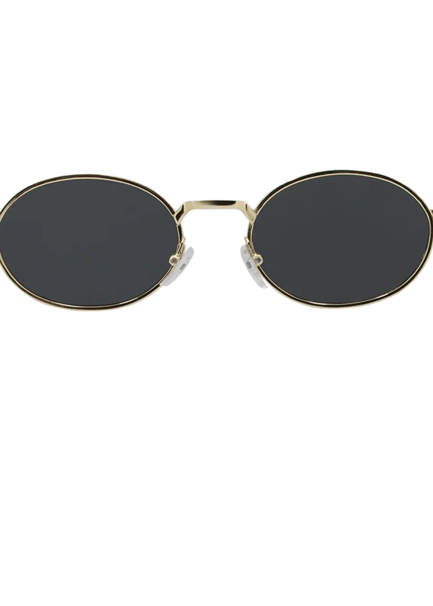 One Day Brooklyn Sunglasses - Gold Smoke