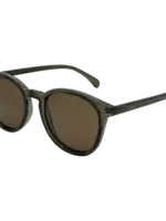 Sin Eyewear Risky Business Sunglasses - Crystal Green & Brown